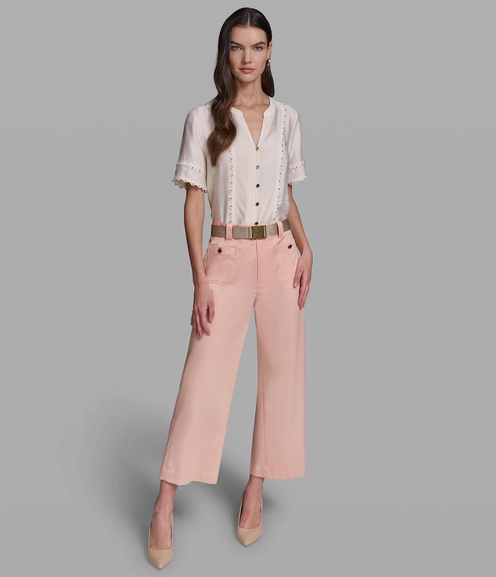 BELTED CROPPED WIDE-LEG PANT VIEW 4 | Women's Pants & Skirts BELTED CROPPED WIDE-LEG PANT VIEW 4 | Women's Pants & Skirts