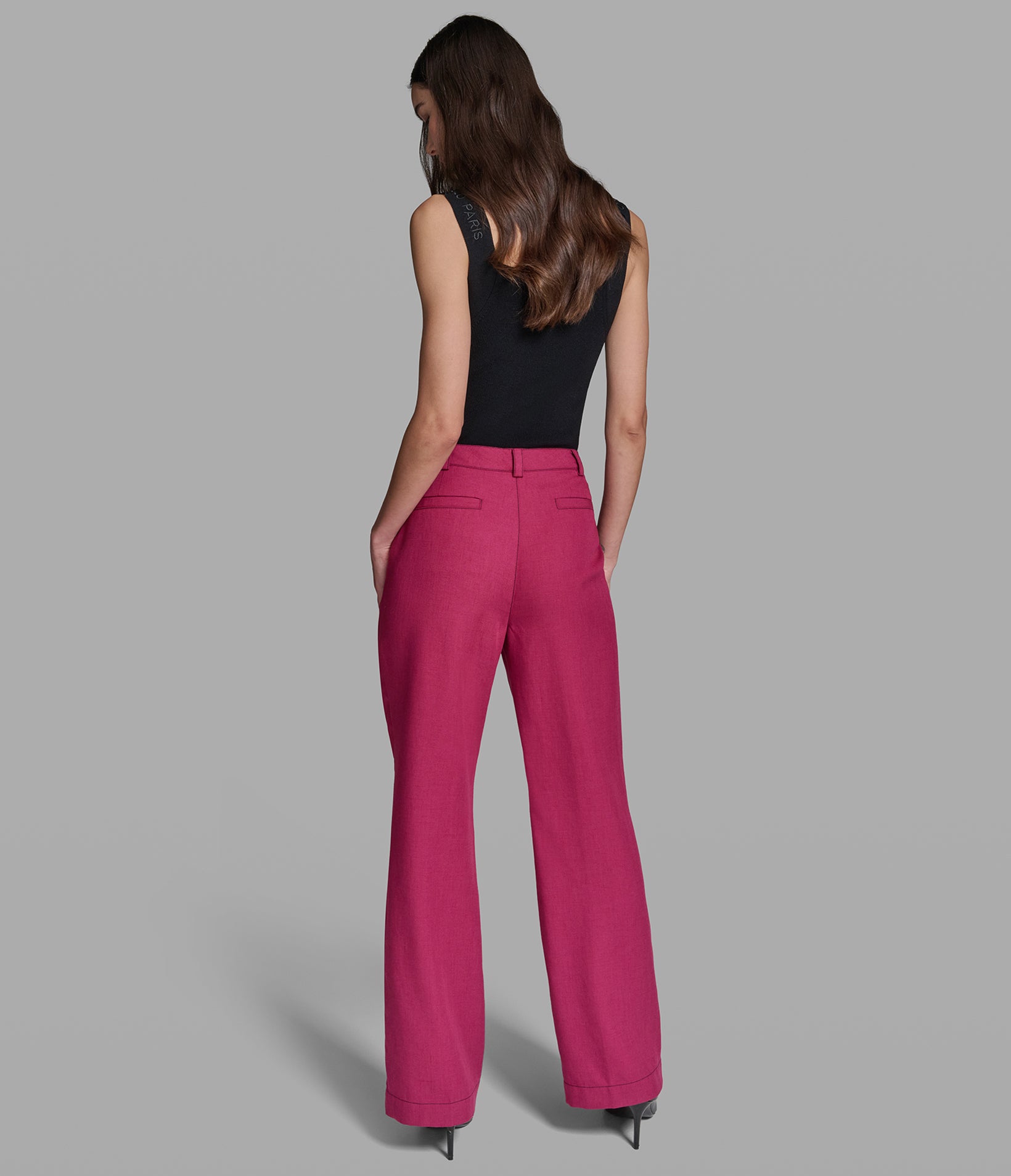 CONTRST STITCH WIDE-LEG PANT VIEW 5 | Women's Pants & Skirts CONTRST STITCH WIDE-LEG PANT VIEW 5 | Women's Pants & Skirts