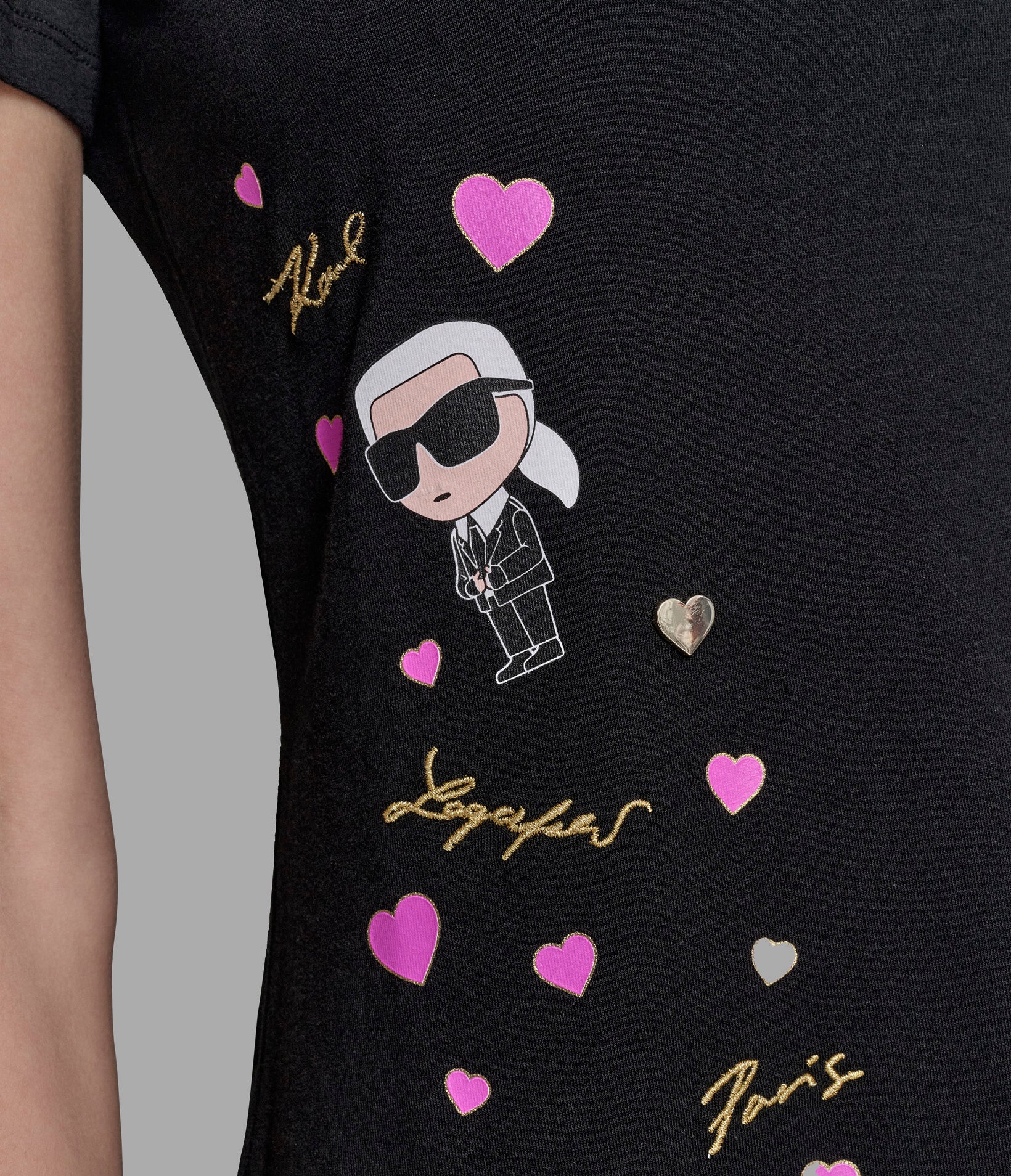 CATE PINS T-SHIRT DRESS VIEW 6 CATE PINS T-SHIRT DRESS VIEW 6