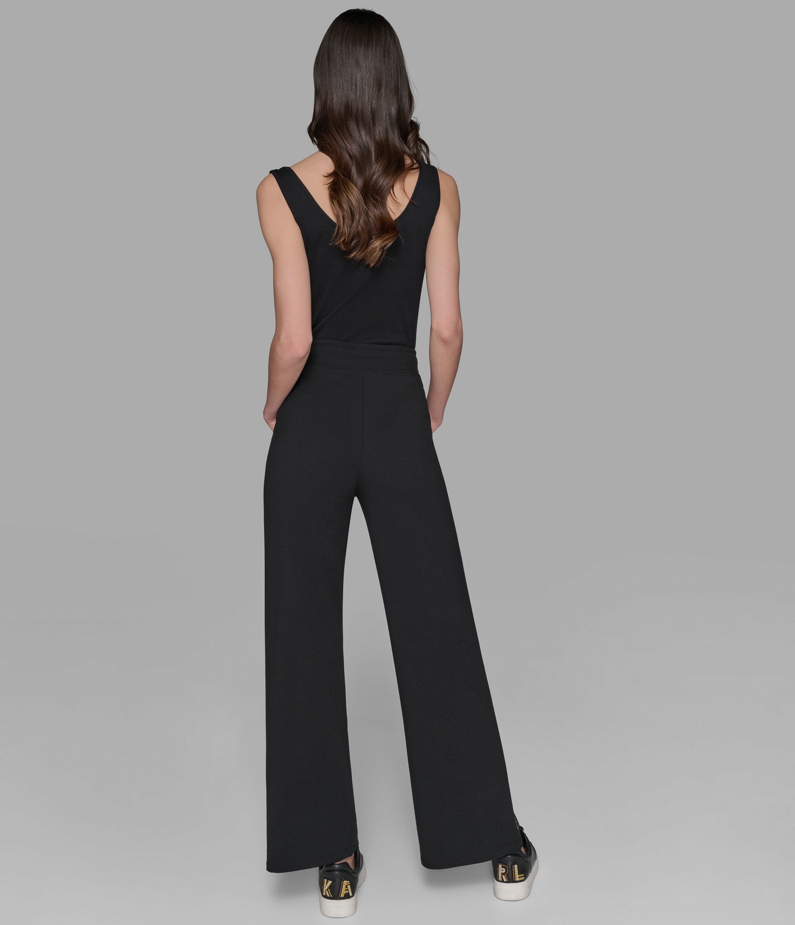 RHINESTONE TRIM TRACK PANT VIEW 6 RHINESTONE TRIM TRACK PANT VIEW 6