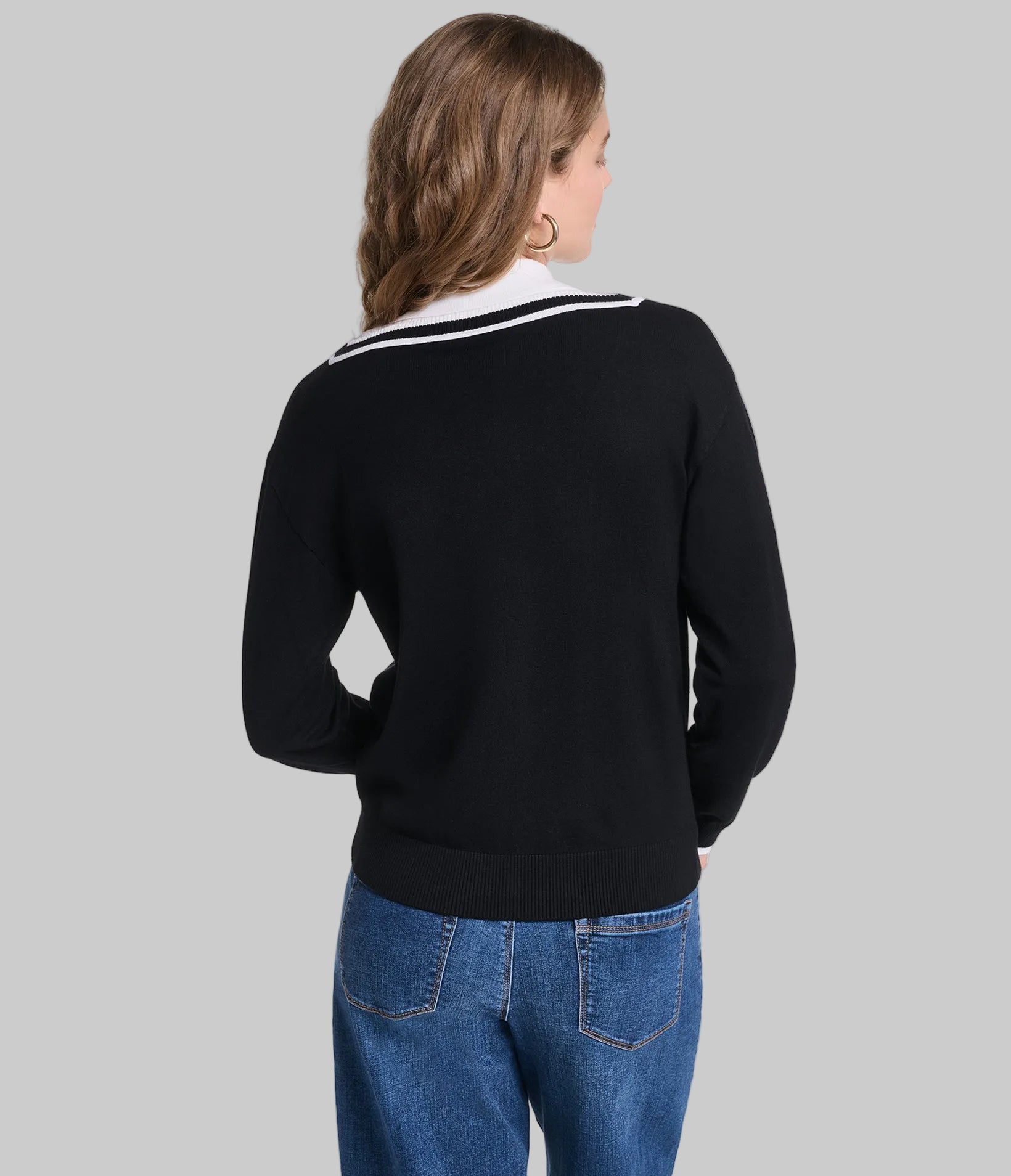 TWOFER VARSITY SWEATER VIEW 3 TWOFER VARSITY SWEATER VIEW 3