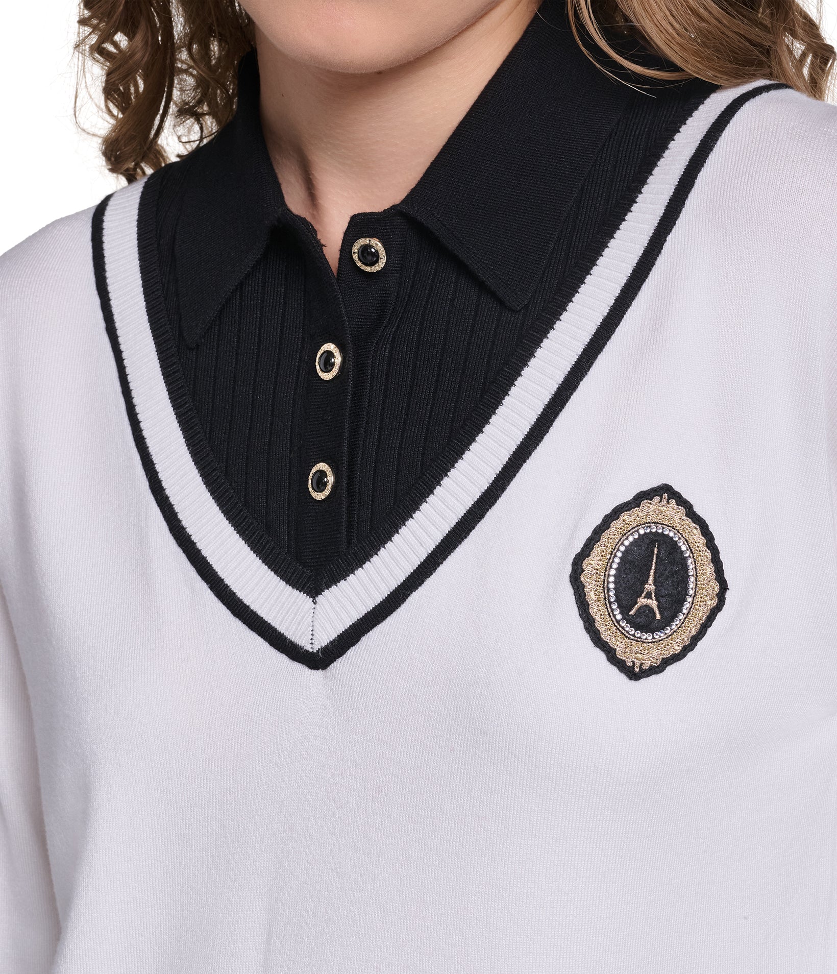 TWOFER VARSITY SWEATER VIEW 7 TWOFER VARSITY SWEATER VIEW 7