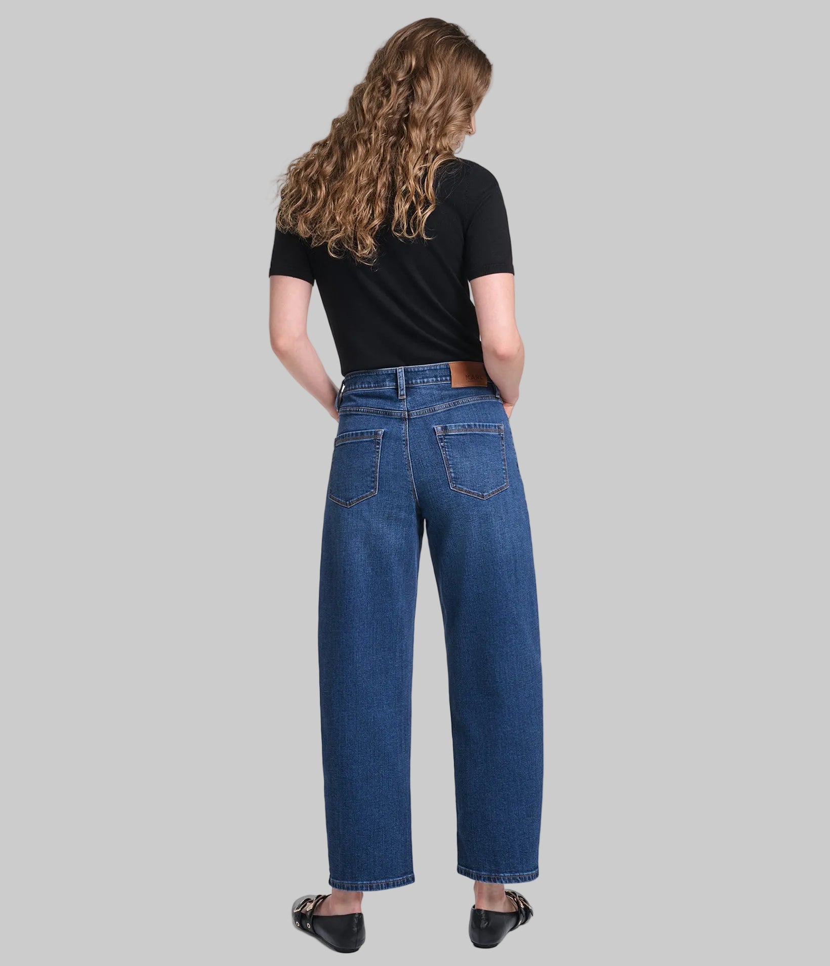 SIDE CRYSTAL STRAIGHT DENIM PANT VIEW 6 SIDE CRYSTAL STRAIGHT DENIM PANT VIEW 6