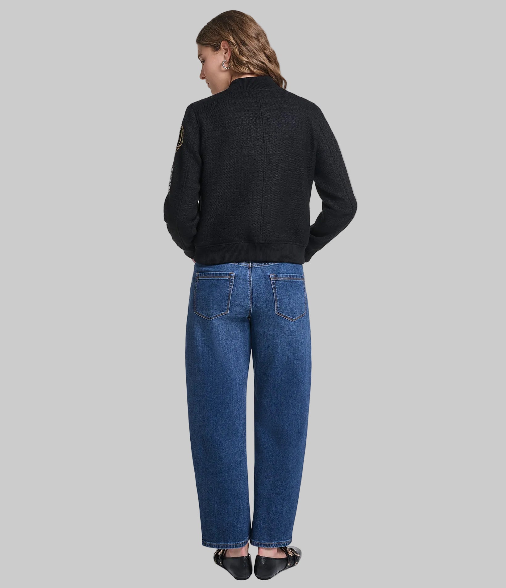 PATCH BOMBER JACKET VIEW 6 PATCH BOMBER JACKET VIEW 6