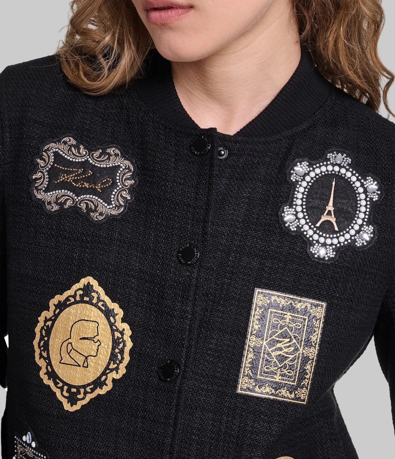 PATCH BOMBER JACKET VIEW 8 PATCH BOMBER JACKET VIEW 8