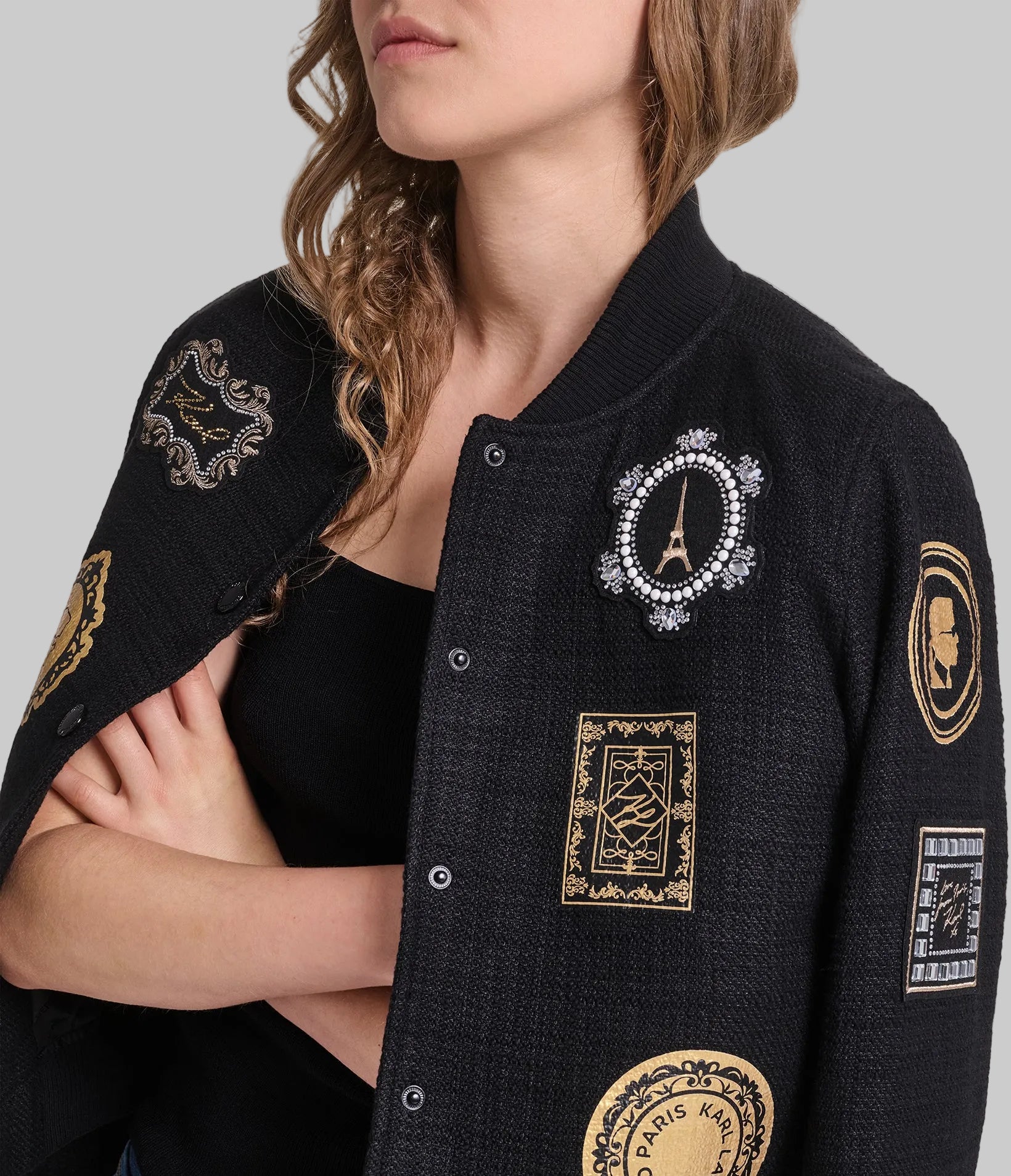 PATCH BOMBER JACKET VIEW 7 PATCH BOMBER JACKET VIEW 7