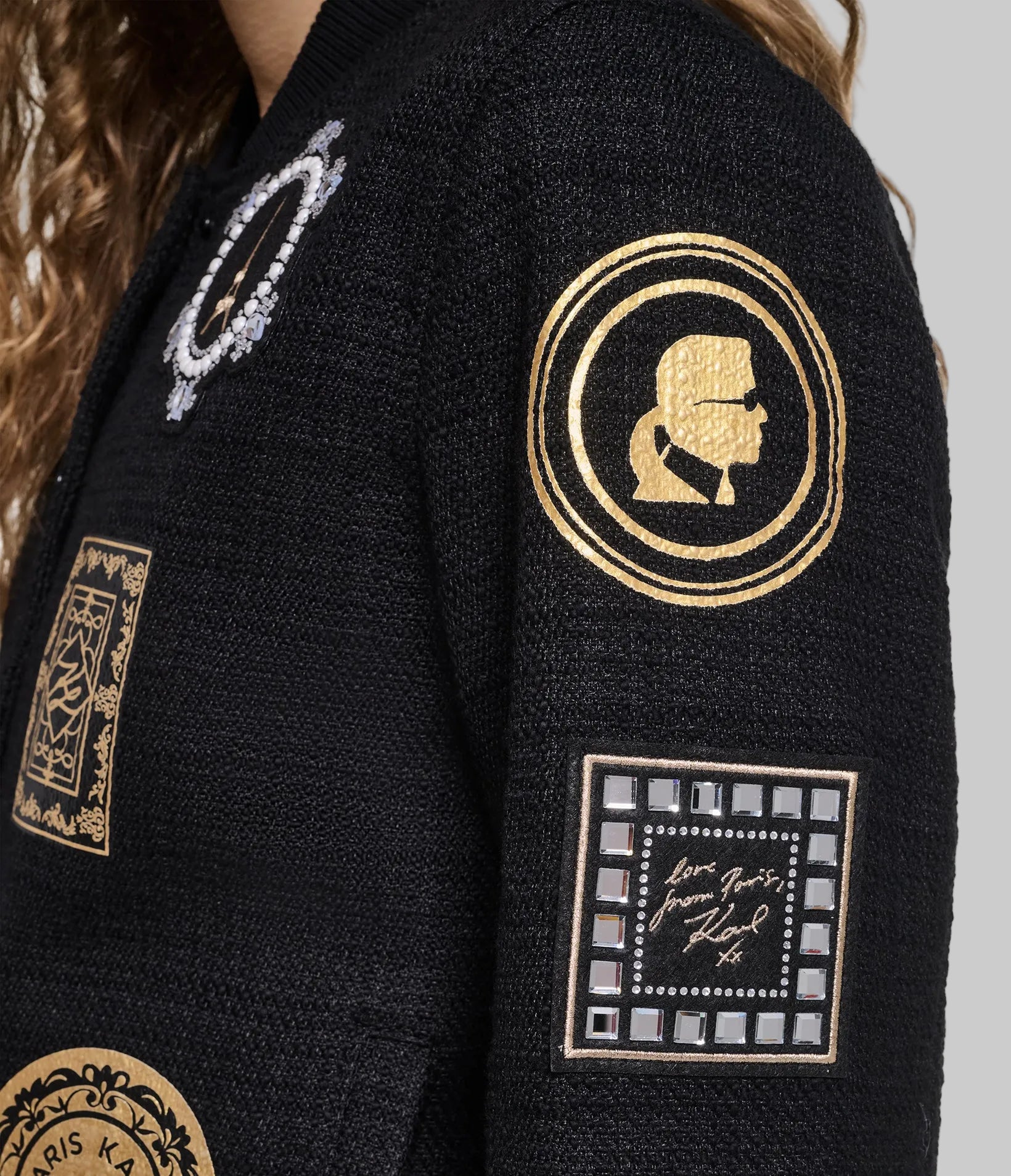 PATCH BOMBER JACKET VIEW 9 PATCH BOMBER JACKET VIEW 9