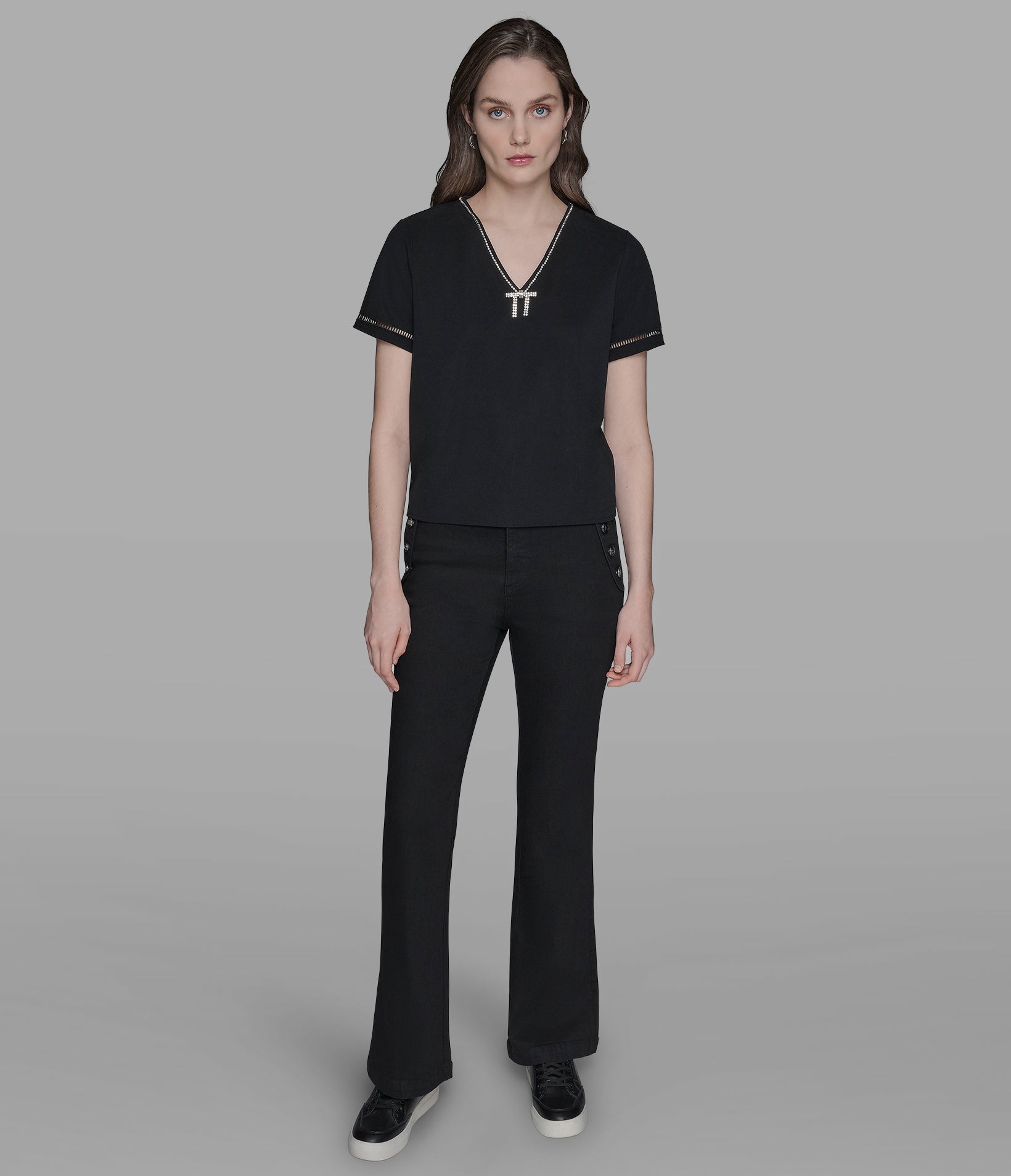 BOW-EMBELLISHED TOP VIEW 3 BOW-EMBELLISHED TOP VIEW 3