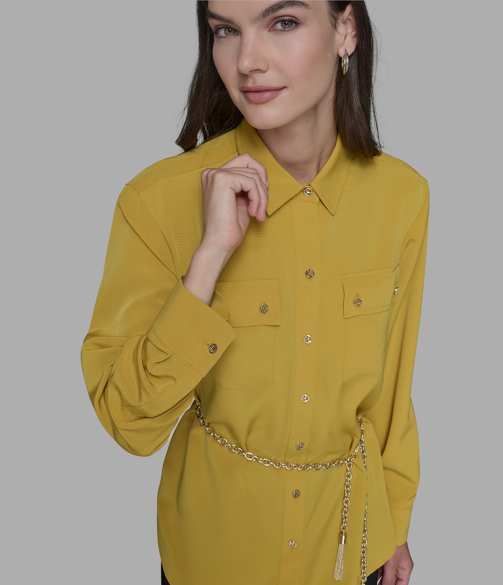 BELTED SOFT BLOUSE VIEW 5 | Women's Clothing BELTED SOFT BLOUSE VIEW 5 | Women's Clothing
