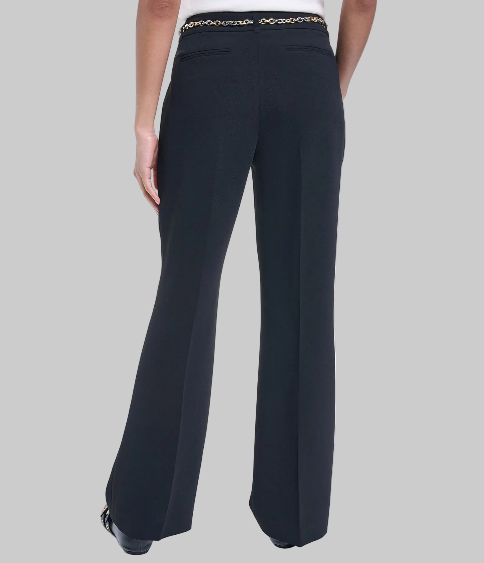 CHAIN BELTED WIDE PANT VIEW 2 CHAIN BELTED WIDE PANT VIEW 2