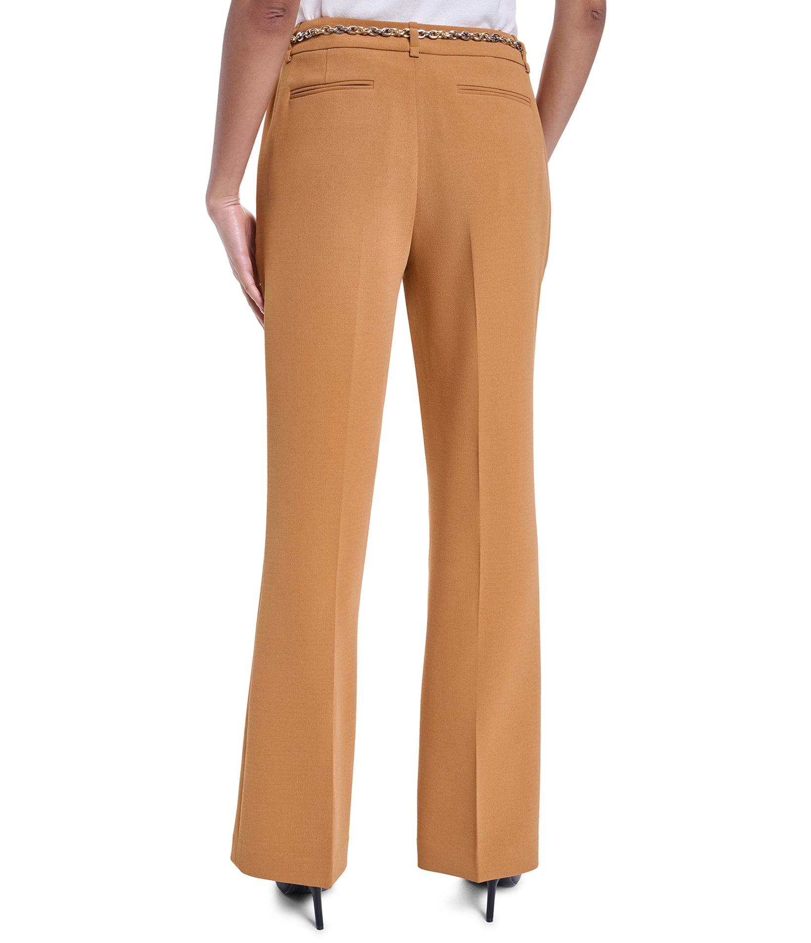 CHAIN BELTED WIDE PANT VIEW 3 CHAIN BELTED WIDE PANT VIEW 3