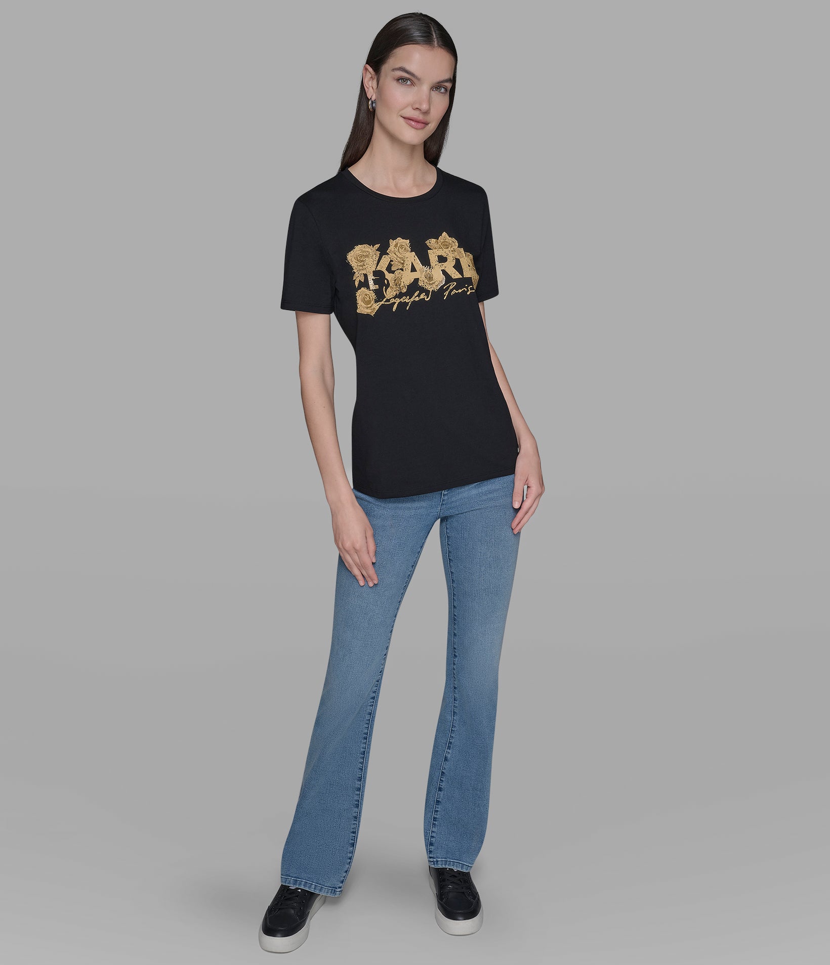 KARL ROSE LOGO TEE VIEW 4 KARL ROSE LOGO TEE VIEW 4