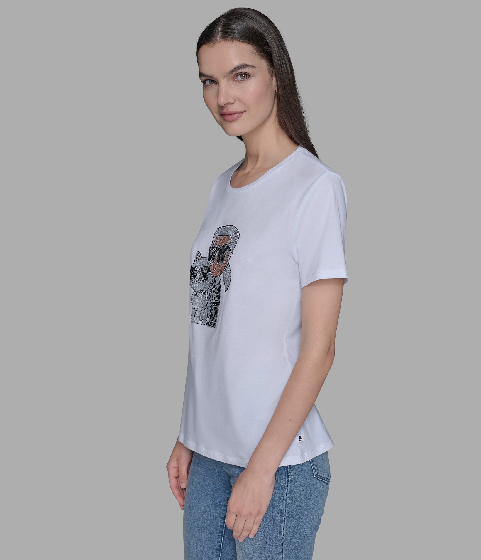 ROUND HEAD DUO TEE VIEW 4 | Women's Clothing ROUND HEAD DUO TEE VIEW 4 | Women's Clothing