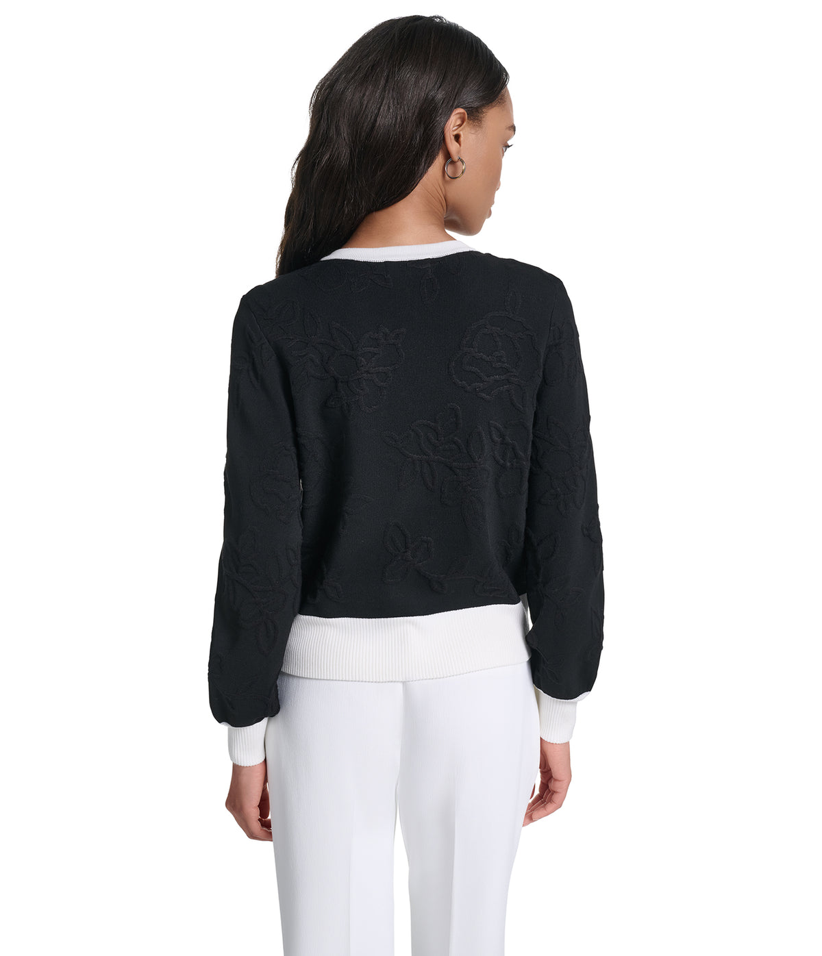 CREW NECK CARDIGAN VIEW 2 CREW NECK CARDIGAN VIEW 2