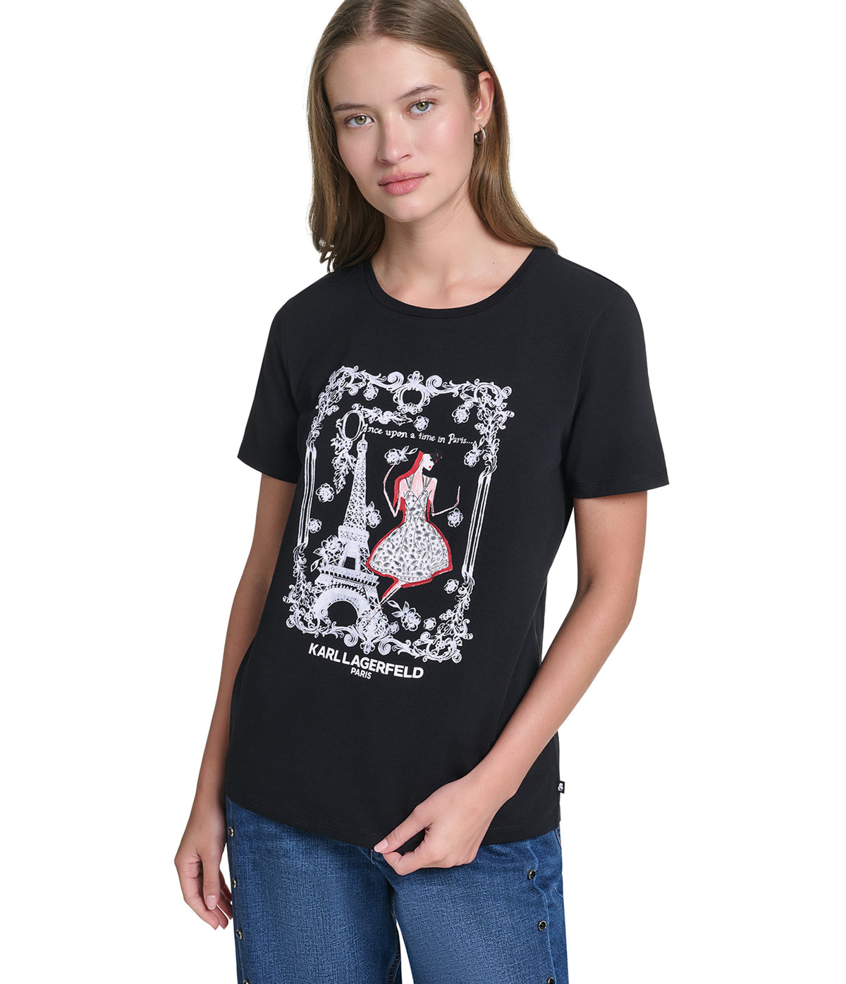 PARIS SKETCH FRAME TEE VIEW 1 PARIS SKETCH FRAME TEE VIEW 1