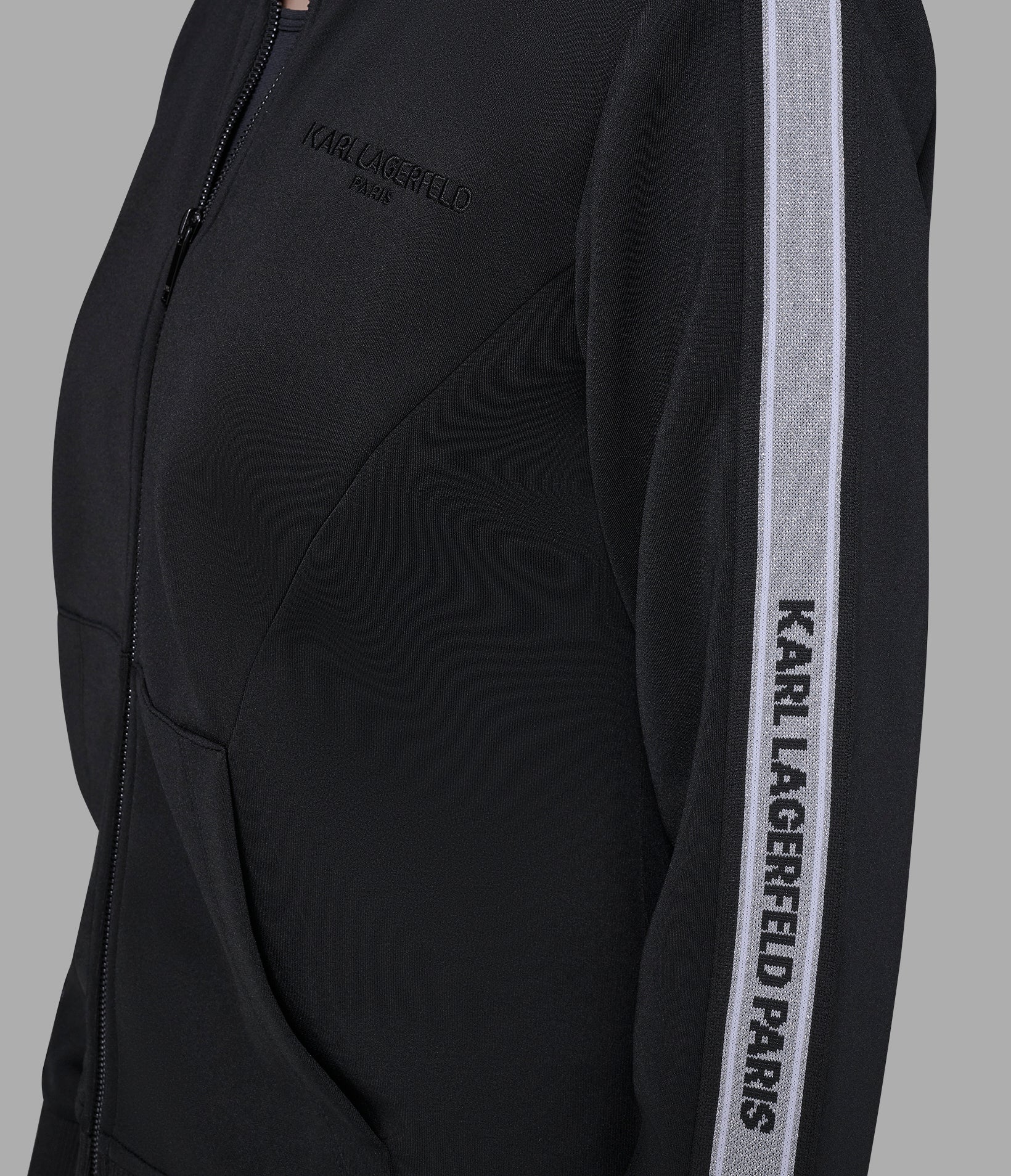 CO-ORD LOGO TAPE TRACK JACKET VIEW 6 | Jackets & Coats CO-ORD LOGO TAPE TRACK JACKET VIEW 6 | Jackets & Coats