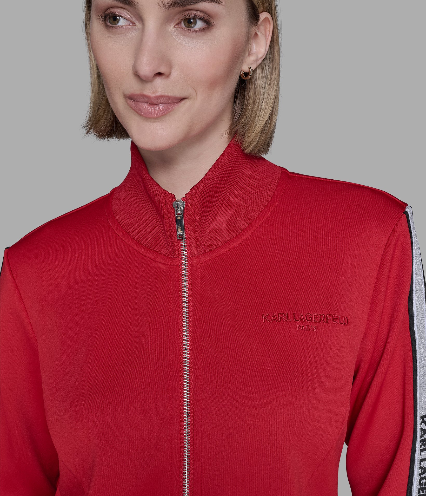 LOGO TAPE TRACK JACKET VIEW 5 | Valentine's Day Shop LOGO TAPE TRACK JACKET VIEW 5 | Valentine's Day Shop