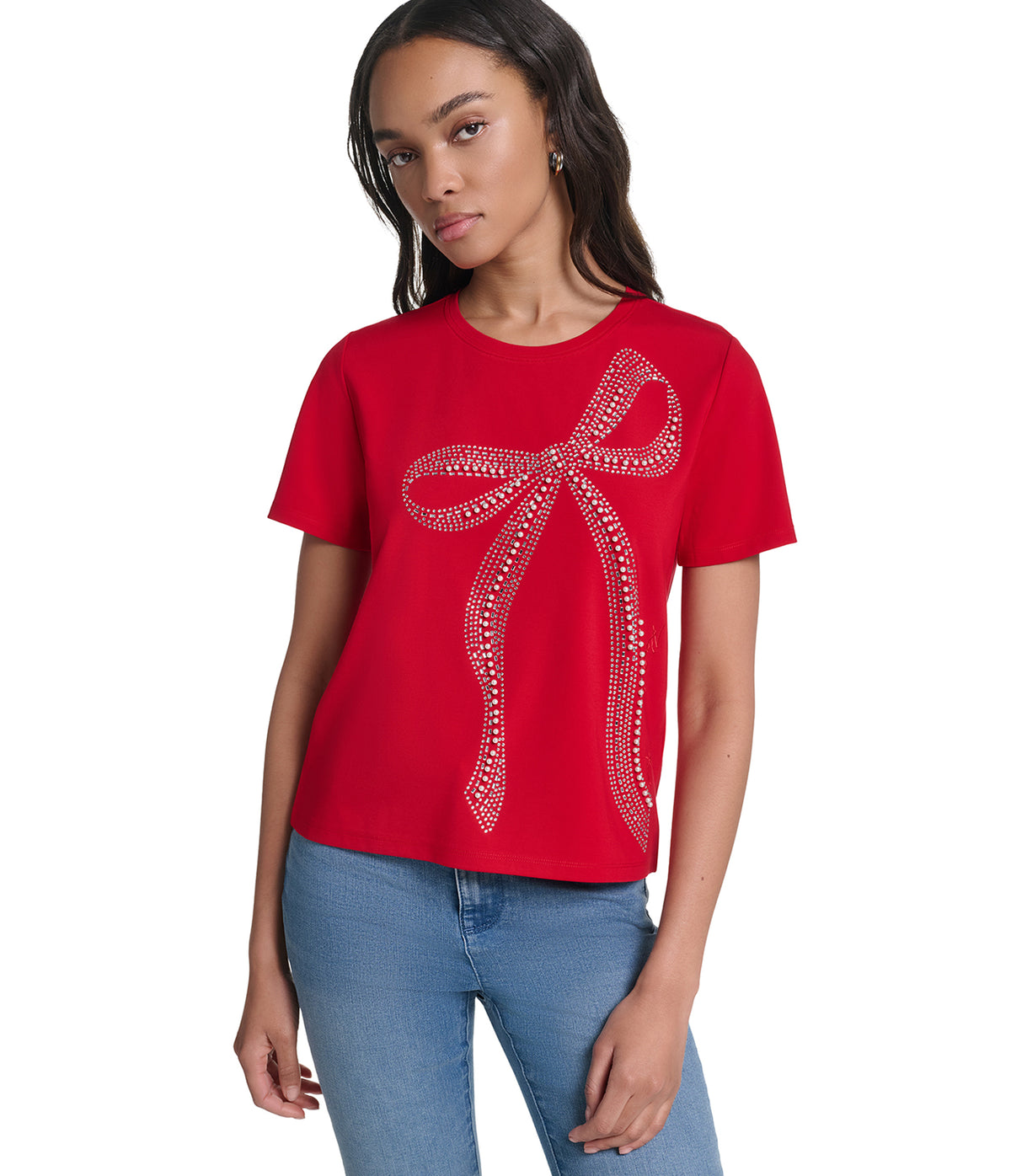 WHIMSY BOW KNIT TOP VIEW 1 | New Women's Clothing WHIMSY BOW KNIT TOP VIEW 1 | New Women's Clothing