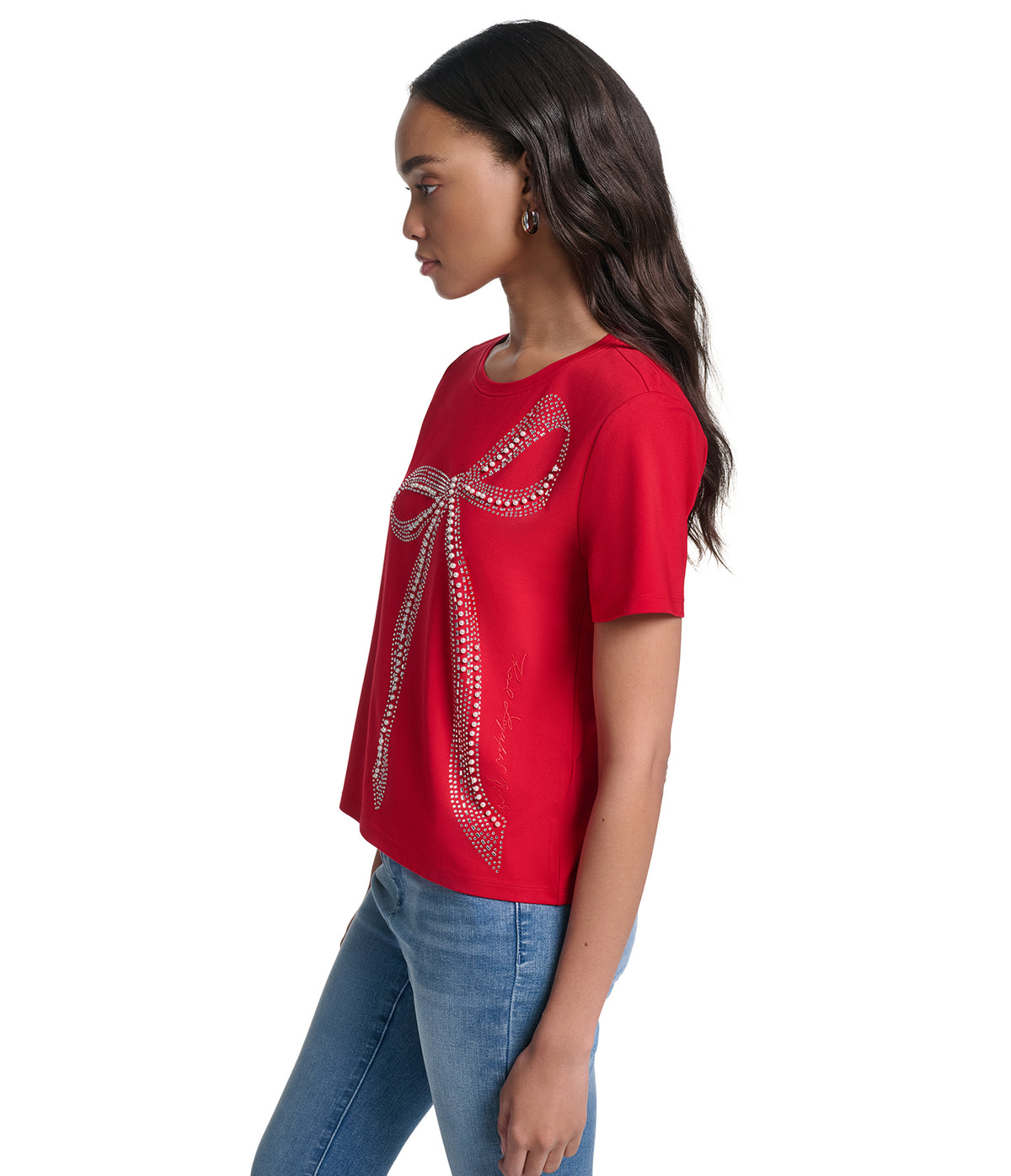 WHIMSY BOW KNIT TOP VIEW 3 | New Women's Clothing WHIMSY BOW KNIT TOP VIEW 3 | New Women's Clothing