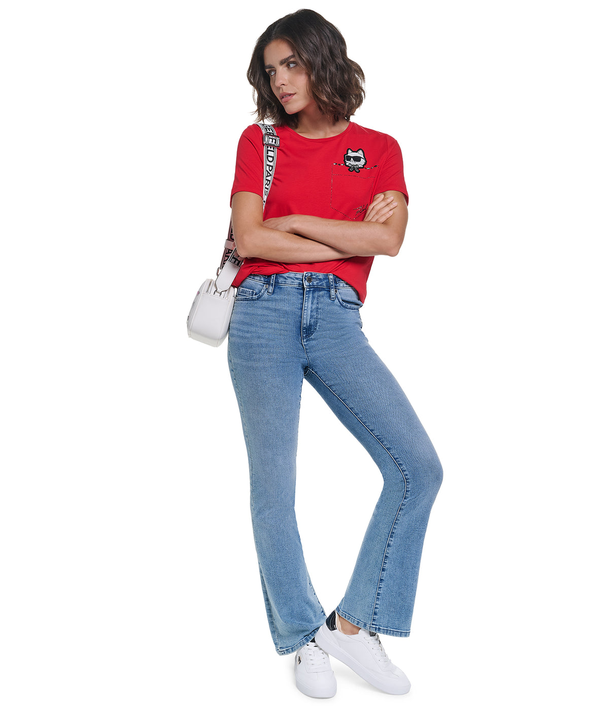 CHOUPETTE WITH SUNGLASSES TEE VIEW 4 CHOUPETTE WITH SUNGLASSES TEE VIEW 4