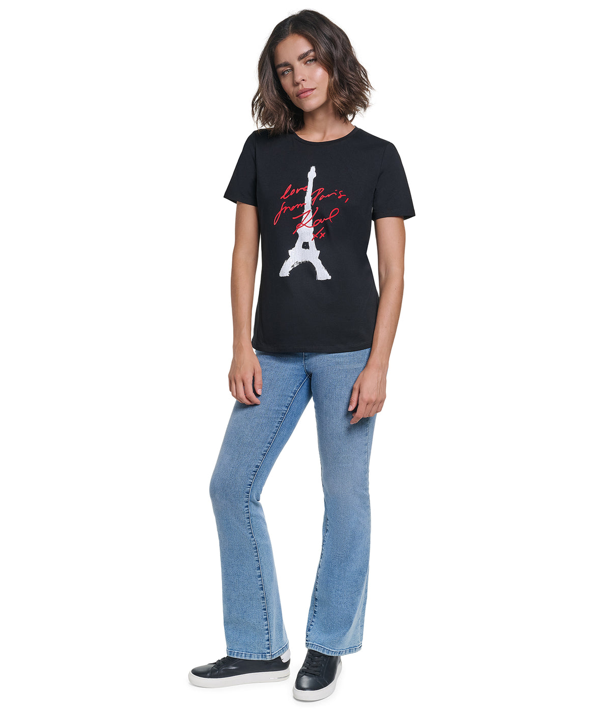 EIFFLE TOWER SCRIPT TEE VIEW 3 EIFFLE TOWER SCRIPT TEE VIEW 3