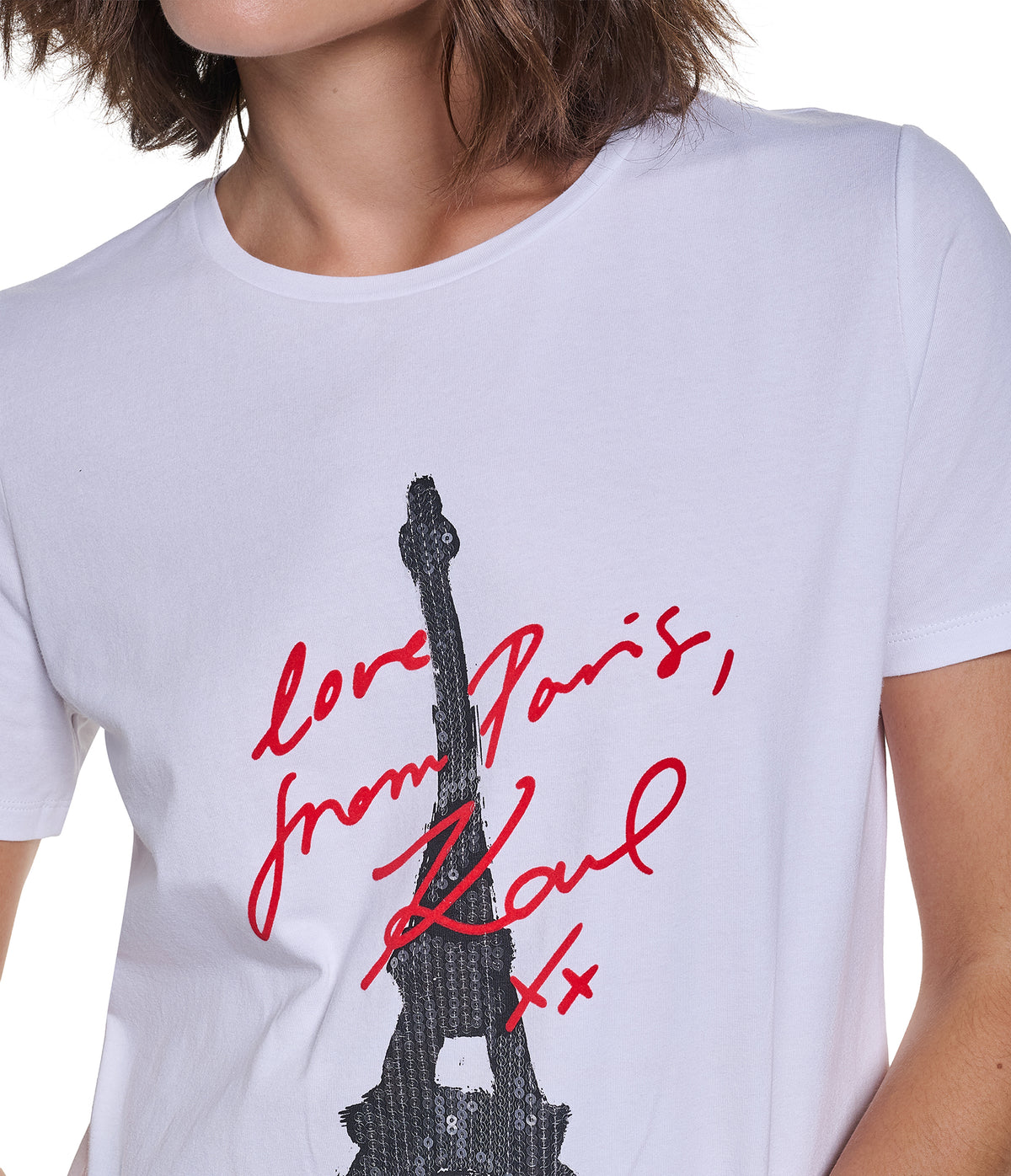 EIFFLE TOWER SCRIPT TEE VIEW 7 EIFFLE TOWER SCRIPT TEE VIEW 7