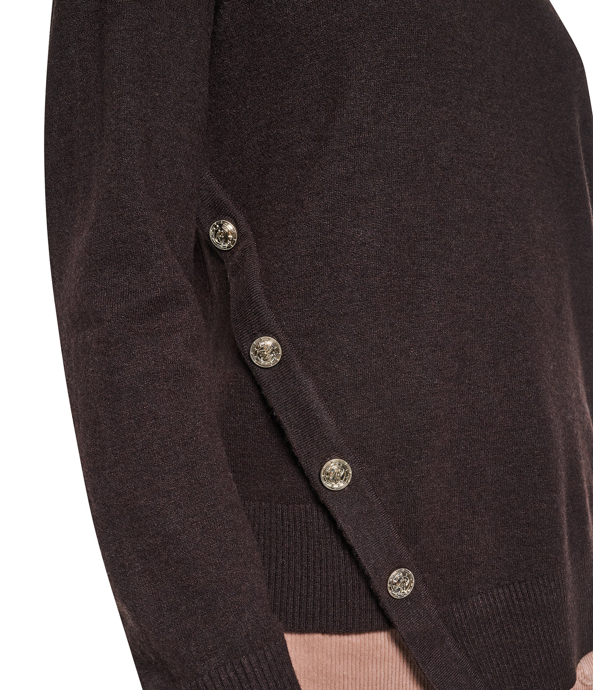 BUTTON DETAIL SWEATER VIEW 8 BUTTON DETAIL SWEATER VIEW 8