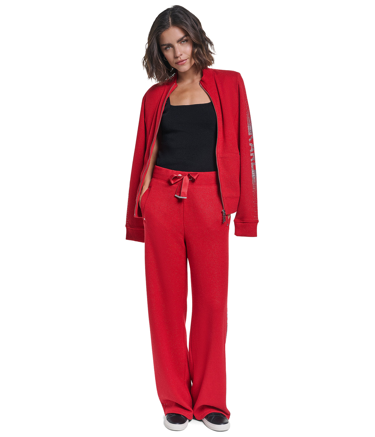 EMBELLISHED TACK PANTS VIEW 4 | New Women's Clothing EMBELLISHED TACK PANTS VIEW 4 | New Women's Clothing
