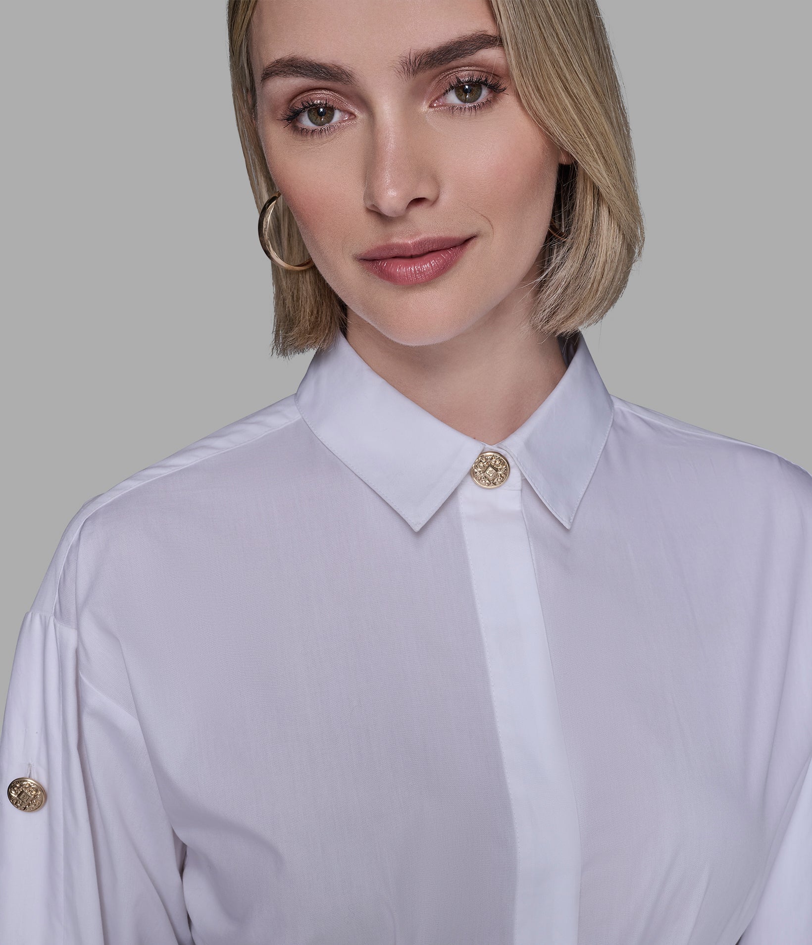 BELTED POPLIN SHIRT VIEW 5 | Women's Clothing Sale BELTED POPLIN SHIRT VIEW 5 | Women's Clothing Sale
