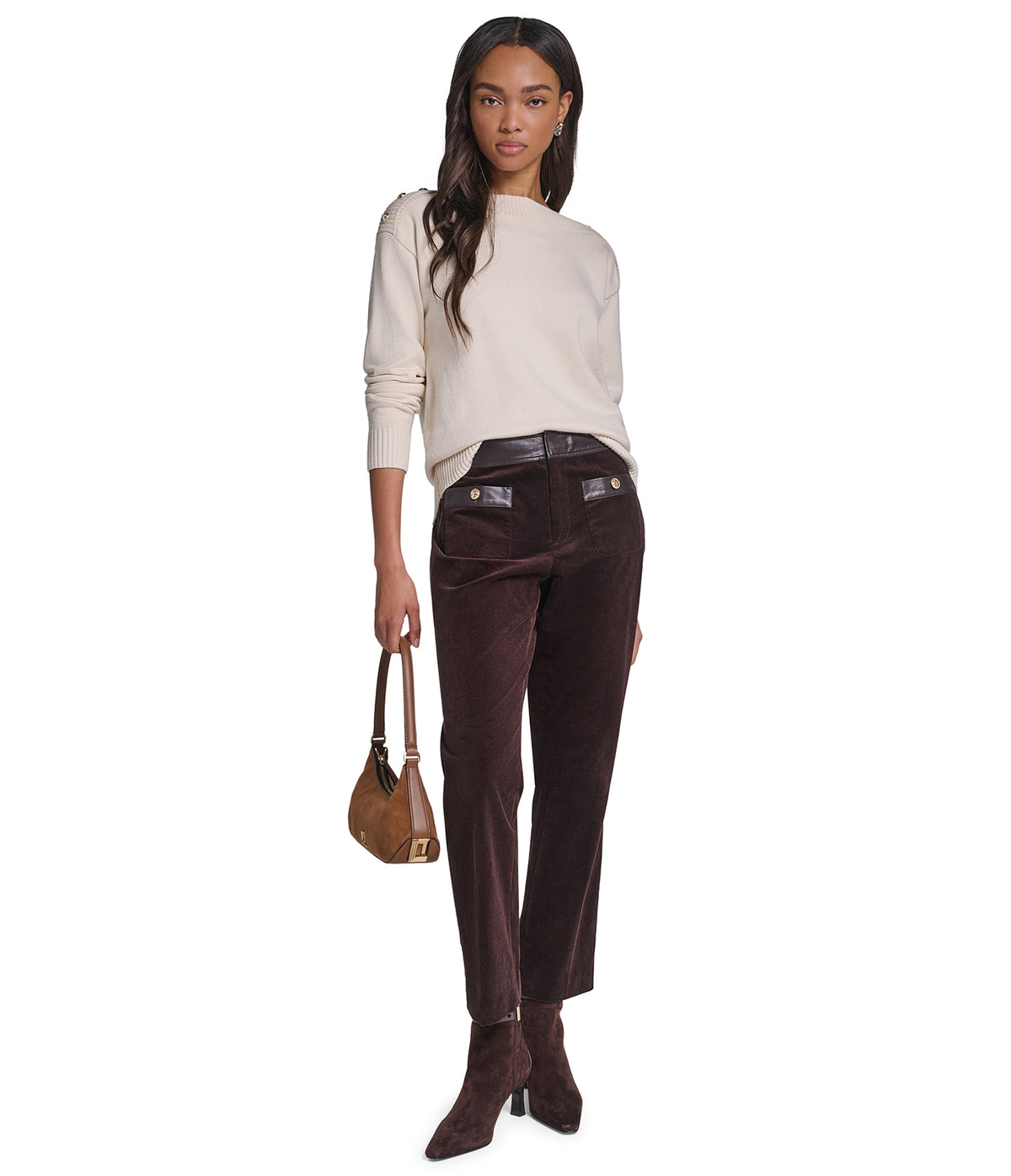 CORDOUROY STRAIGHT PANT VIEW 4 CORDOUROY STRAIGHT PANT VIEW 4