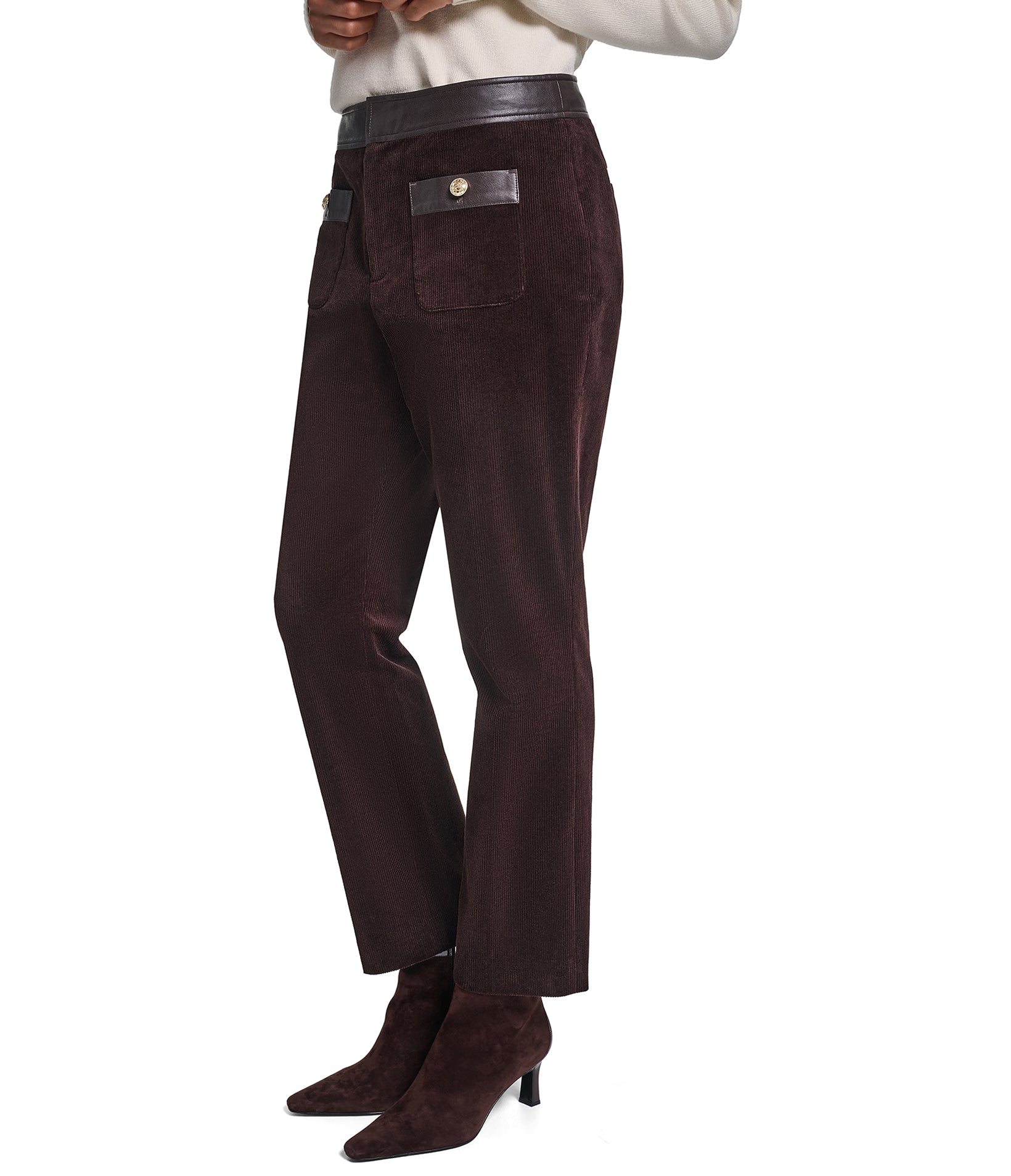 CORDOUROY STRAIGHT PANT VIEW 3 CORDOUROY STRAIGHT PANT VIEW 3