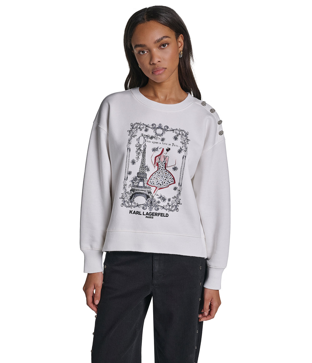 PARIS SCENE CREWNECK VIEW 2 PARIS SCENE CREWNECK VIEW 2