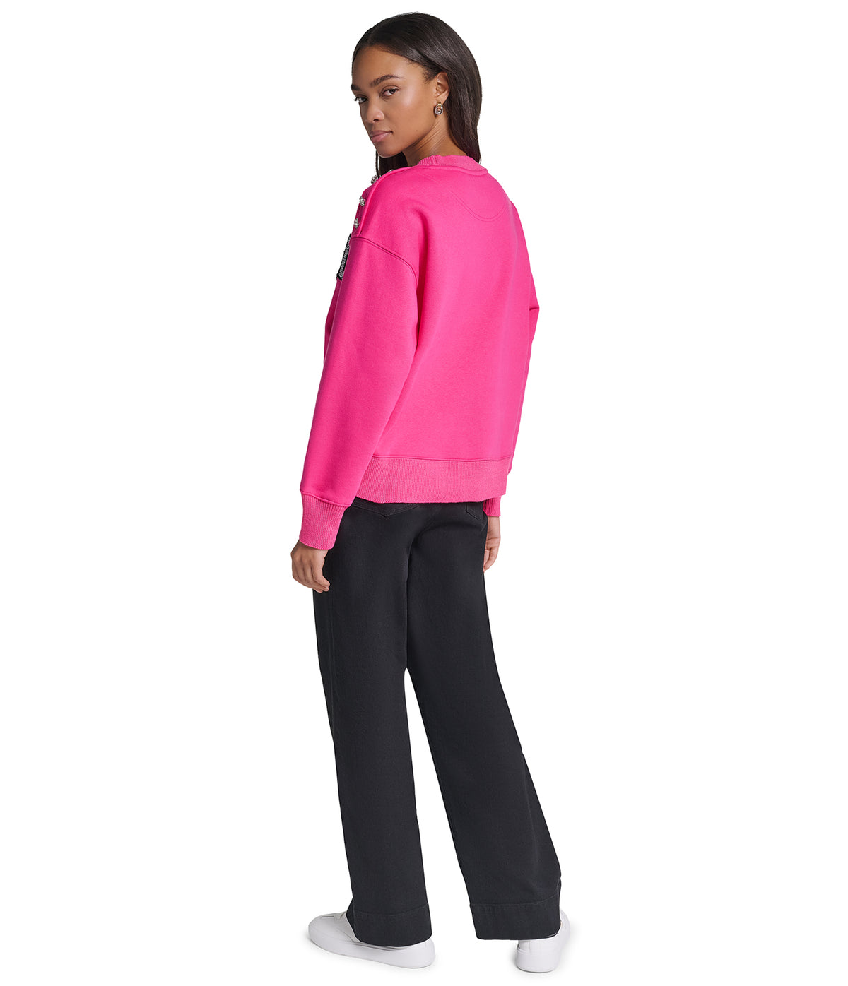 KL CHOUPETTE PATCH SWEATSHIRT VIEW 6 | WOMEN'S FALL COLLECTION KL CHOUPETTE PATCH SWEATSHIRT VIEW 6 | WOMEN'S FALL COLLECTION