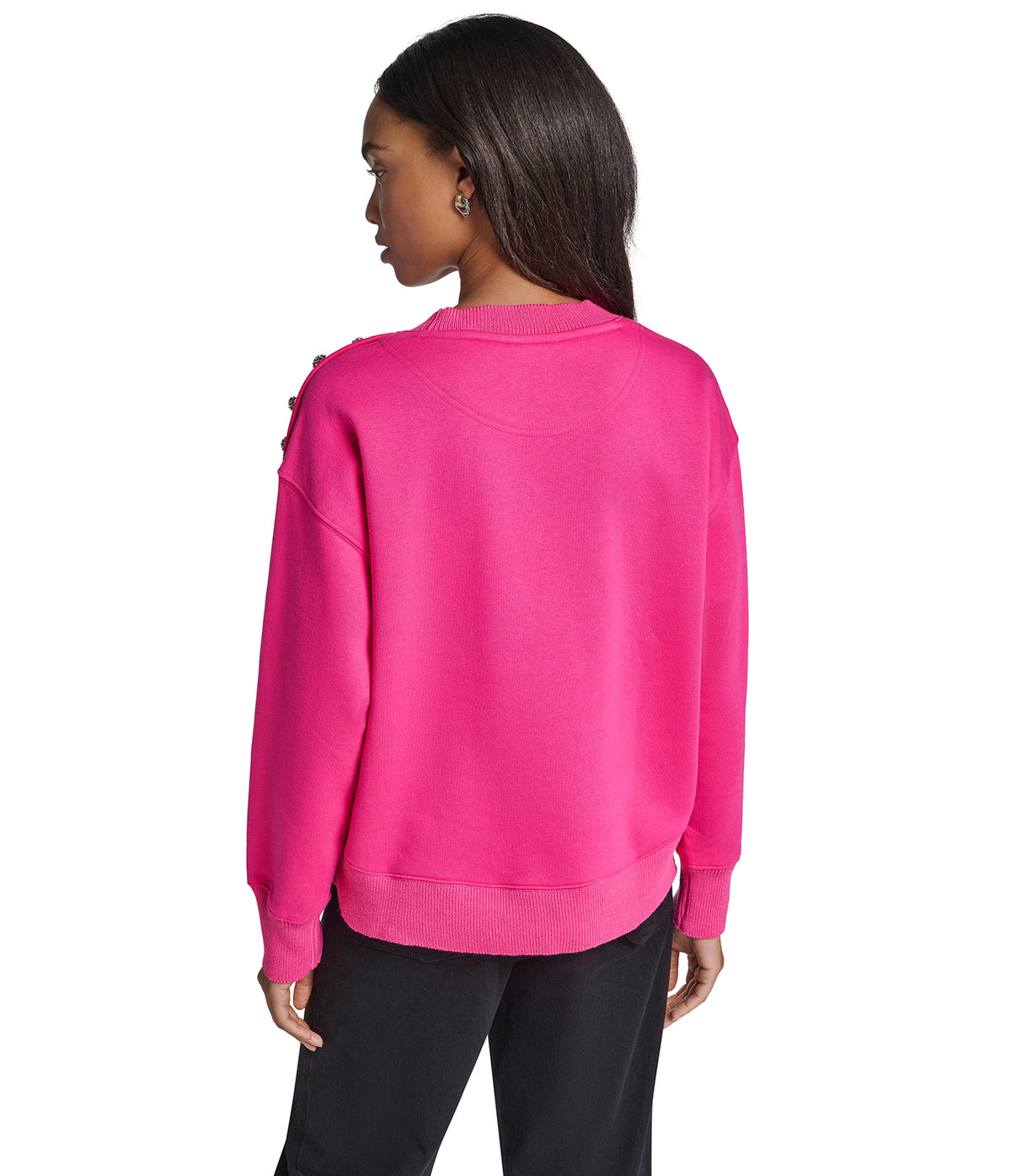 KL CHOUPETTE PATCH SWEATSHIRT View 2 | WOMEN'S FALL COLLECTION KL CHOUPETTE PATCH SWEATSHIRT View 2 | WOMEN'S FALL COLLECTION