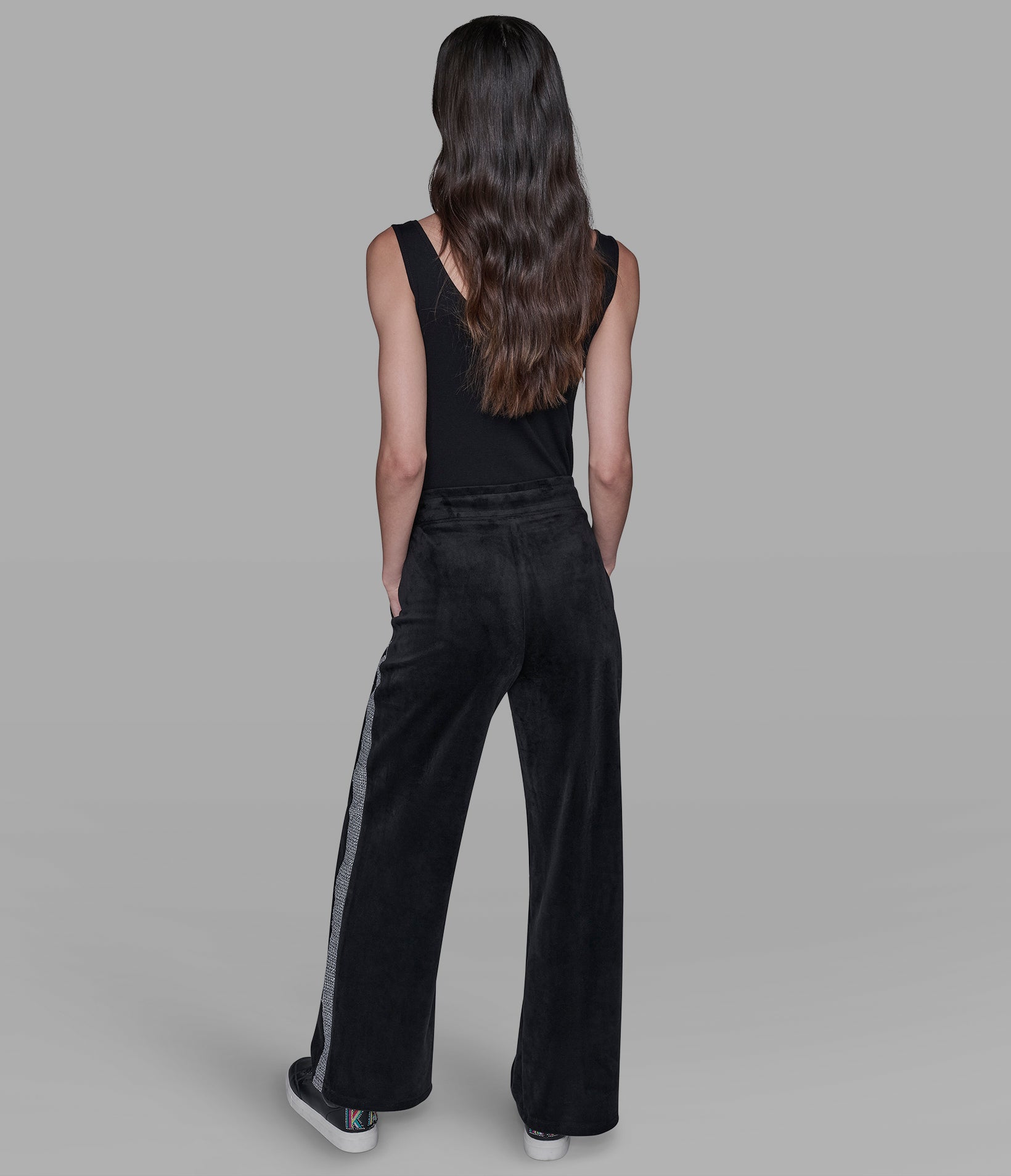 CO-ORD VELOUR RHINESTONE JOGGER VIEW 5 | Women's Sale CO-ORD VELOUR RHINESTONE JOGGER VIEW 5 | Women's Sale