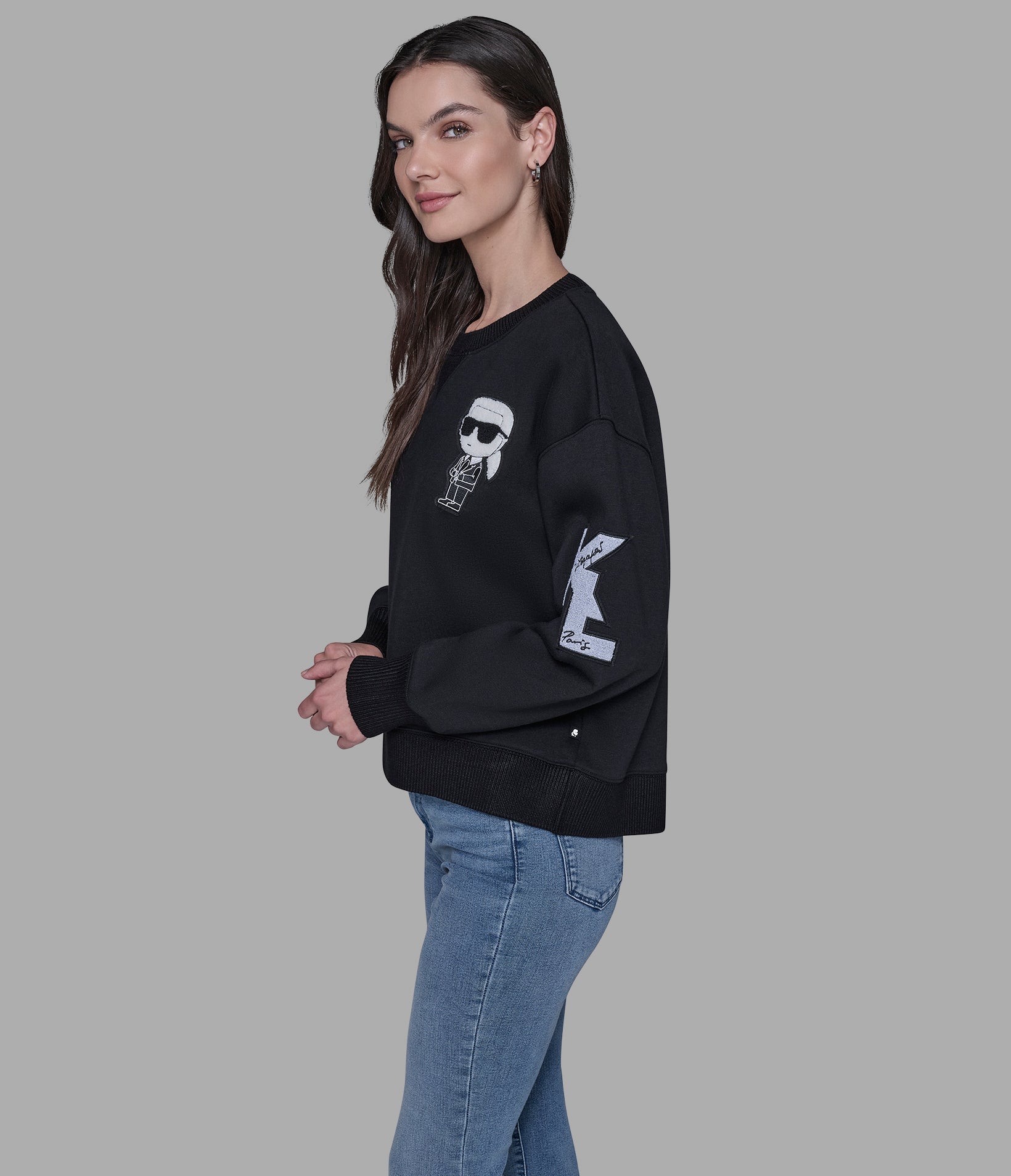 KARL PATCH SWEATSHIRT View 1 | Products KARL PATCH SWEATSHIRT View 1 | Products