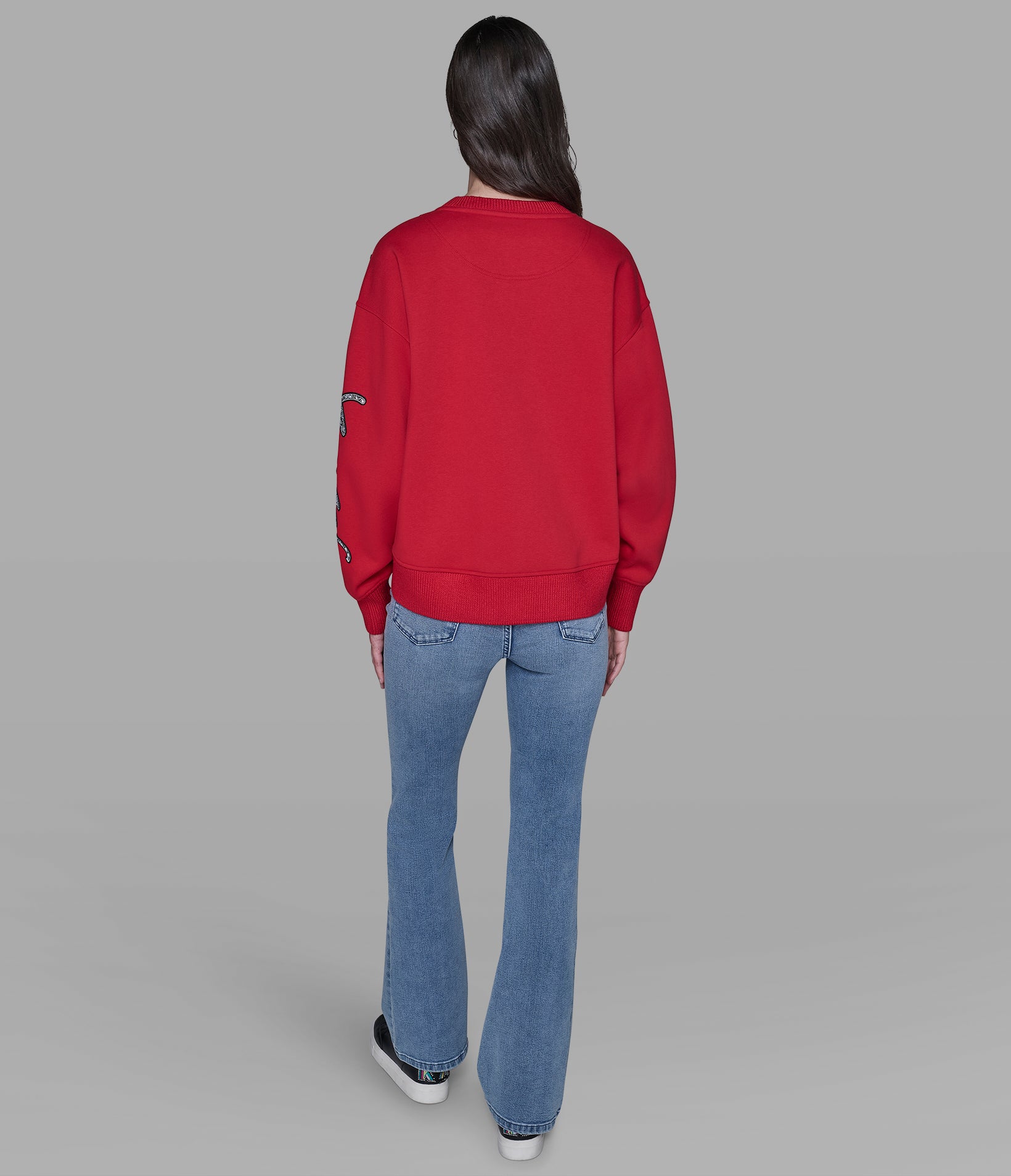 PATCH SWEATSHIRT WITH BUTTONS View 2 | Products PATCH SWEATSHIRT WITH BUTTONS View 2 | Products