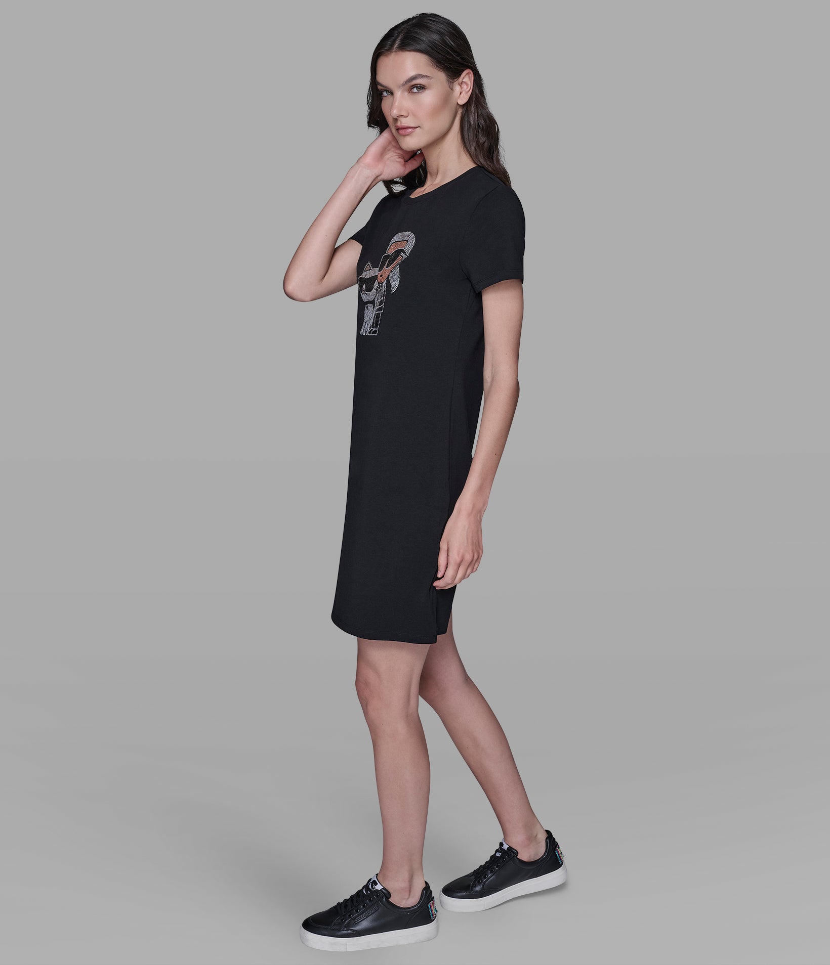 KARL DUO T-SHIRT DRESS VIEW 4 | WOMEN'S FALL COLLECTION KARL DUO T-SHIRT DRESS VIEW 4 | WOMEN'S FALL COLLECTION