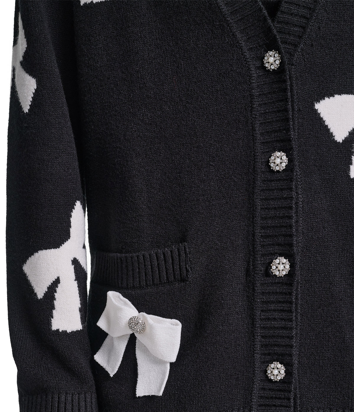 3D BOW CARDIGAN VIEW 7 3D BOW CARDIGAN VIEW 7