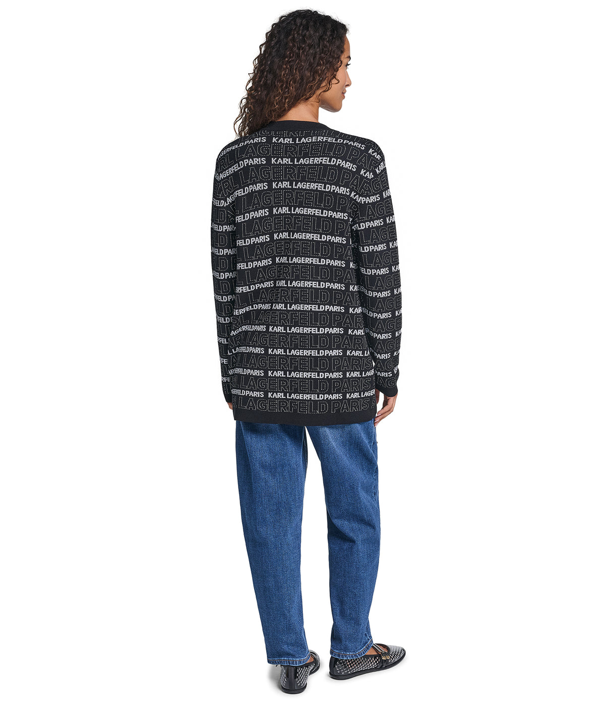 LOGO TAPE CARDIGAN VIEW 6 LOGO TAPE CARDIGAN VIEW 6