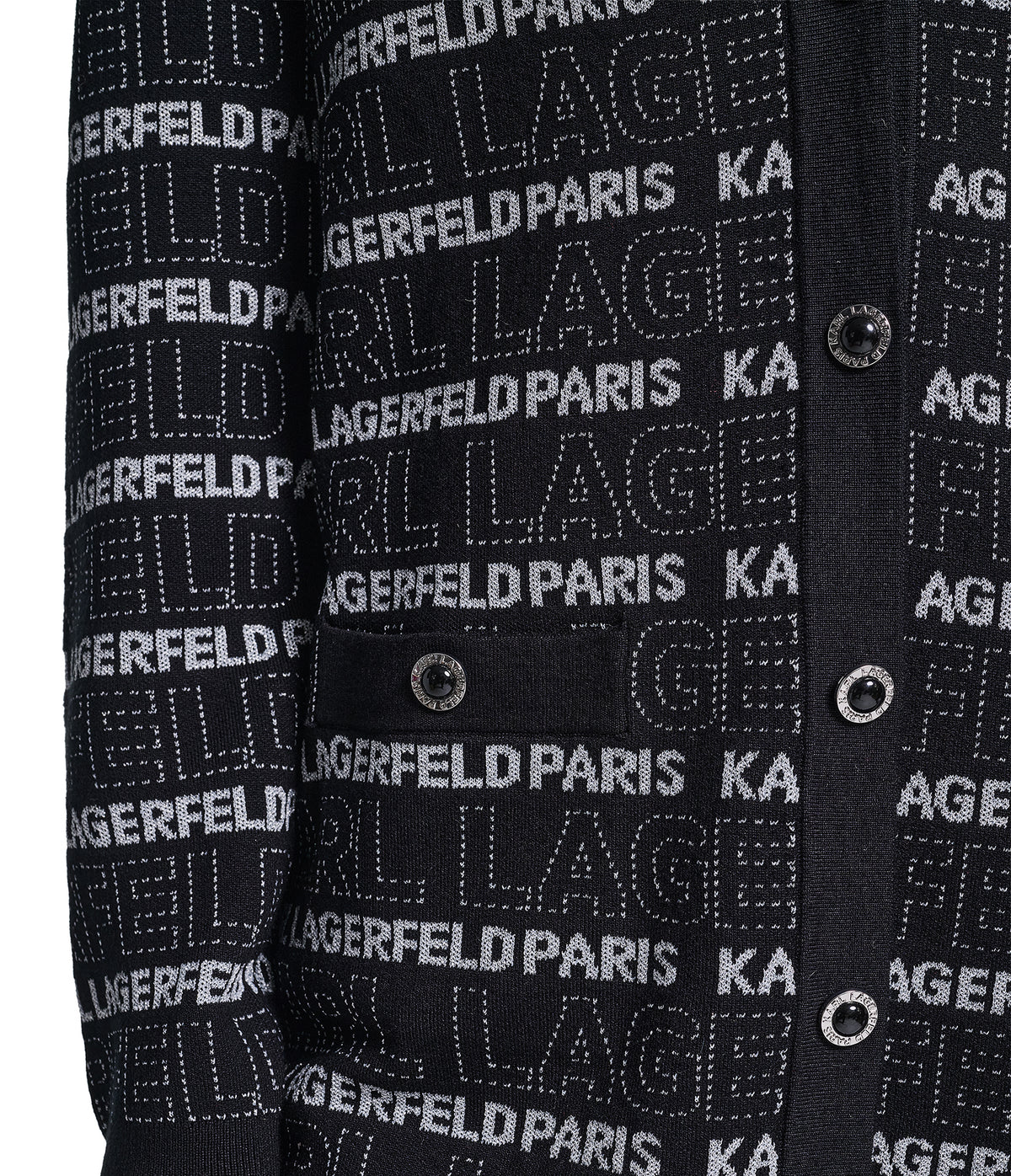 LOGO TAPE CARDIGAN VIEW 7 LOGO TAPE CARDIGAN VIEW 7