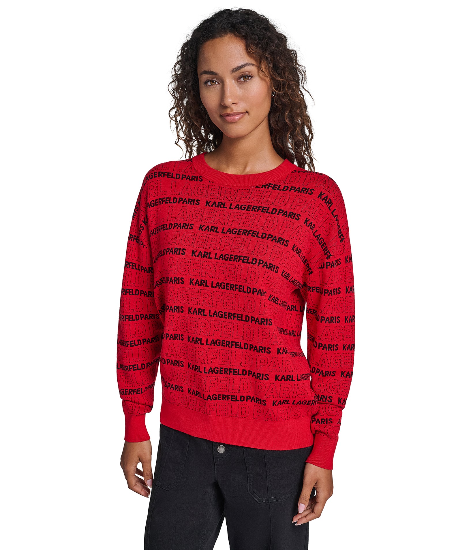 LOGO TAPE SWEATER VIEW 2 LOGO TAPE SWEATER VIEW 2