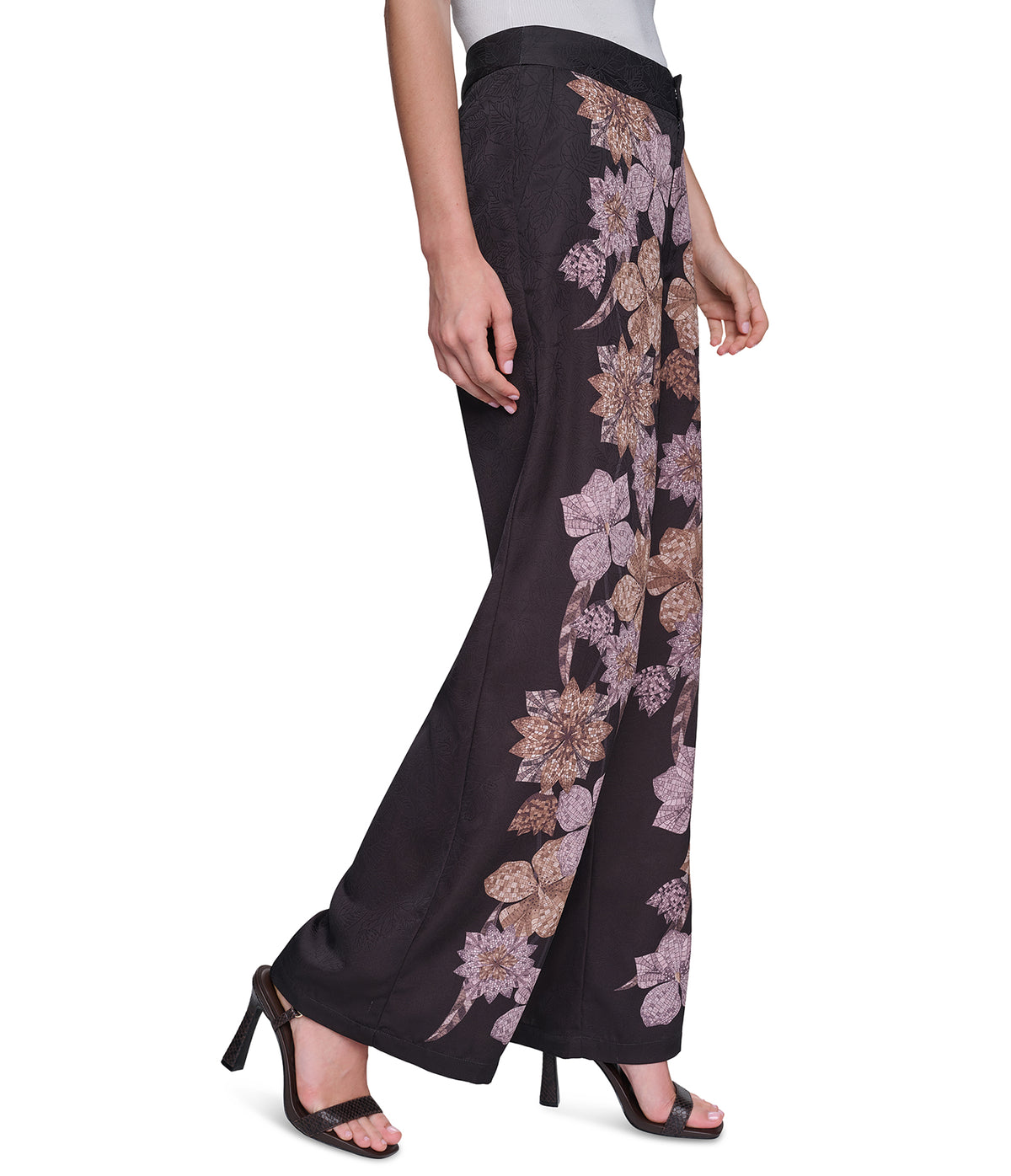 PRINT WIDE PANTS VIEW 3 PRINT WIDE PANTS VIEW 3
