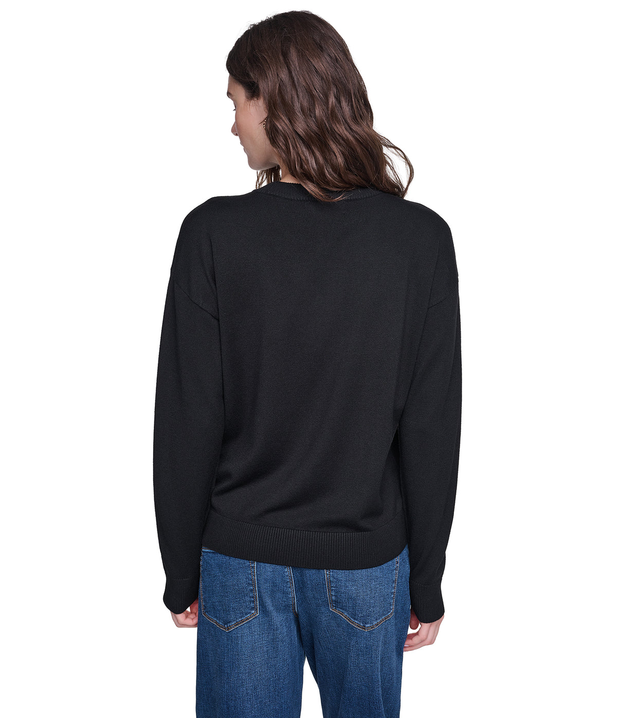 LONG SLEEVE CHOUPETTE IN BERET SWEATER VIEW 2 LONG SLEEVE CHOUPETTE IN BERET SWEATER VIEW 2