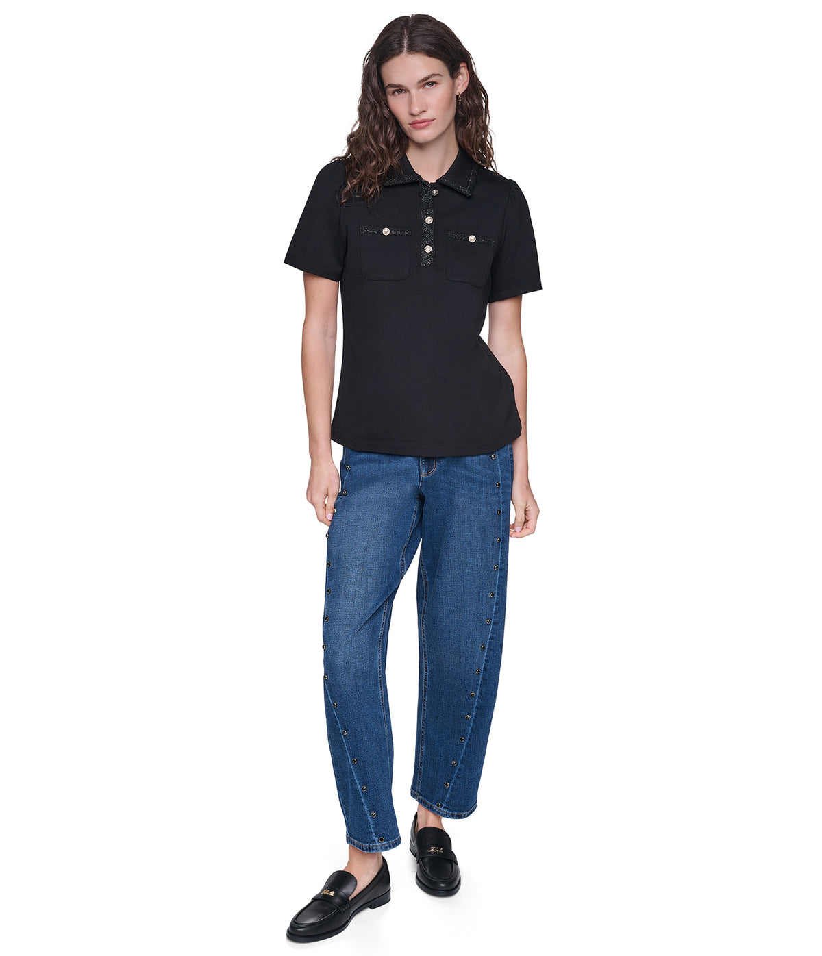 LUREX TRIM POLO VIEW 5 LUREX TRIM POLO VIEW 5