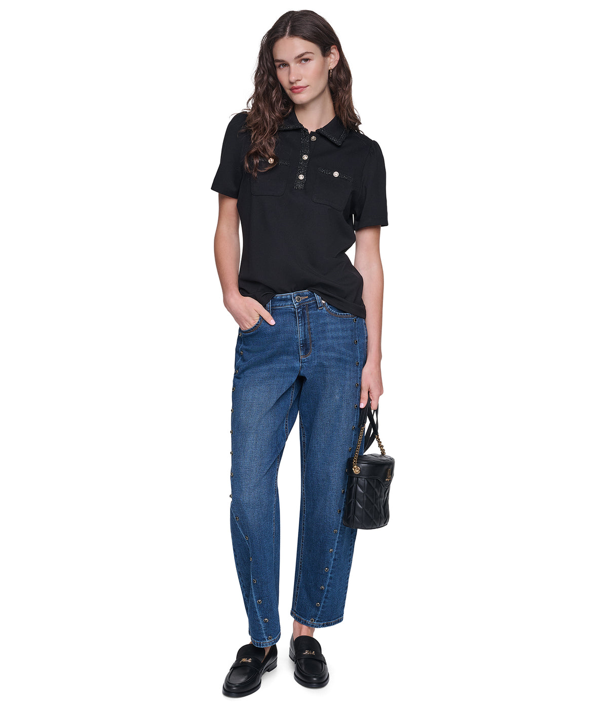 LUREX TRIM POLO VIEW 4 LUREX TRIM POLO VIEW 4