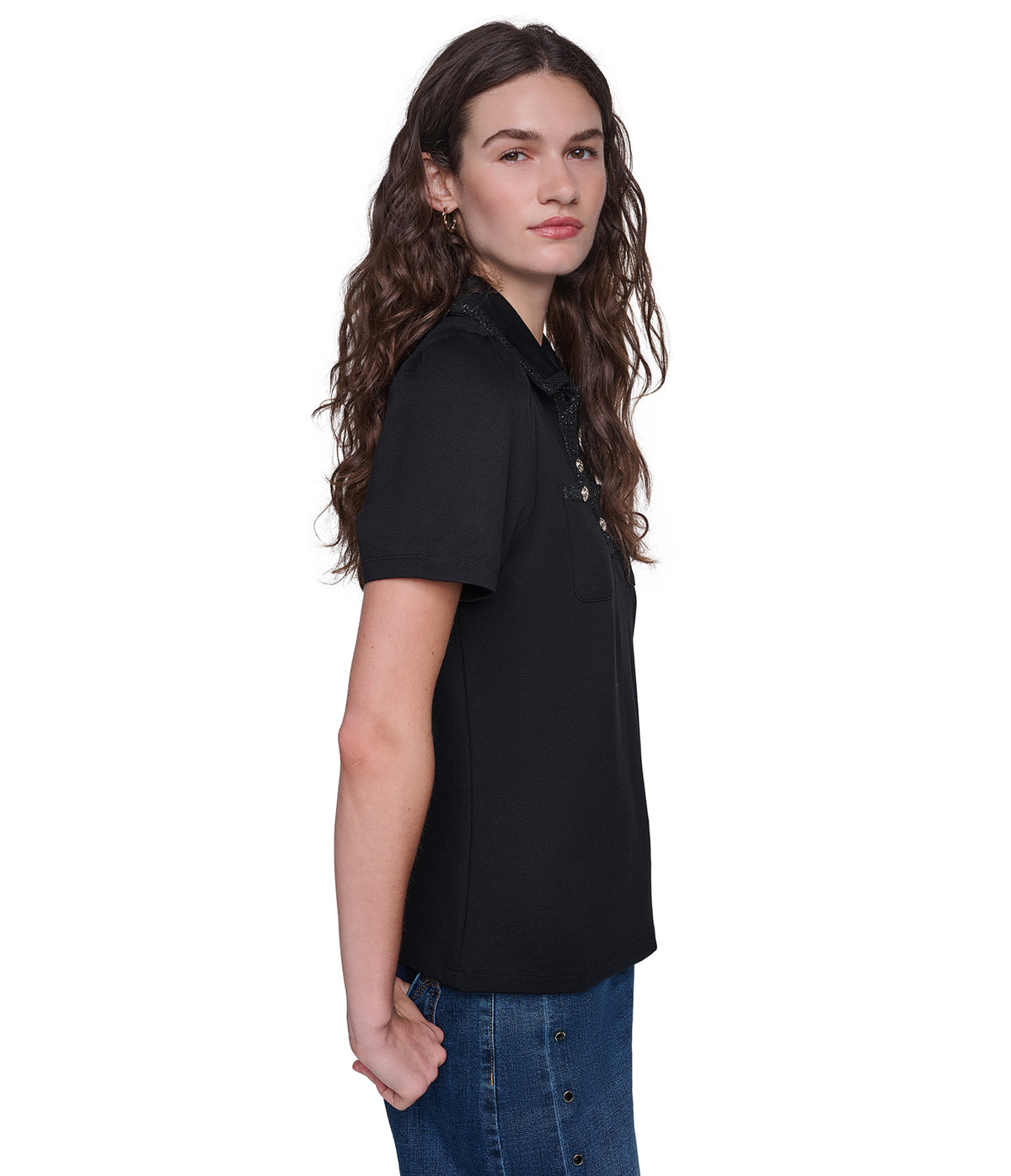 LUREX TRIM POLO VIEW 3 LUREX TRIM POLO VIEW 3
