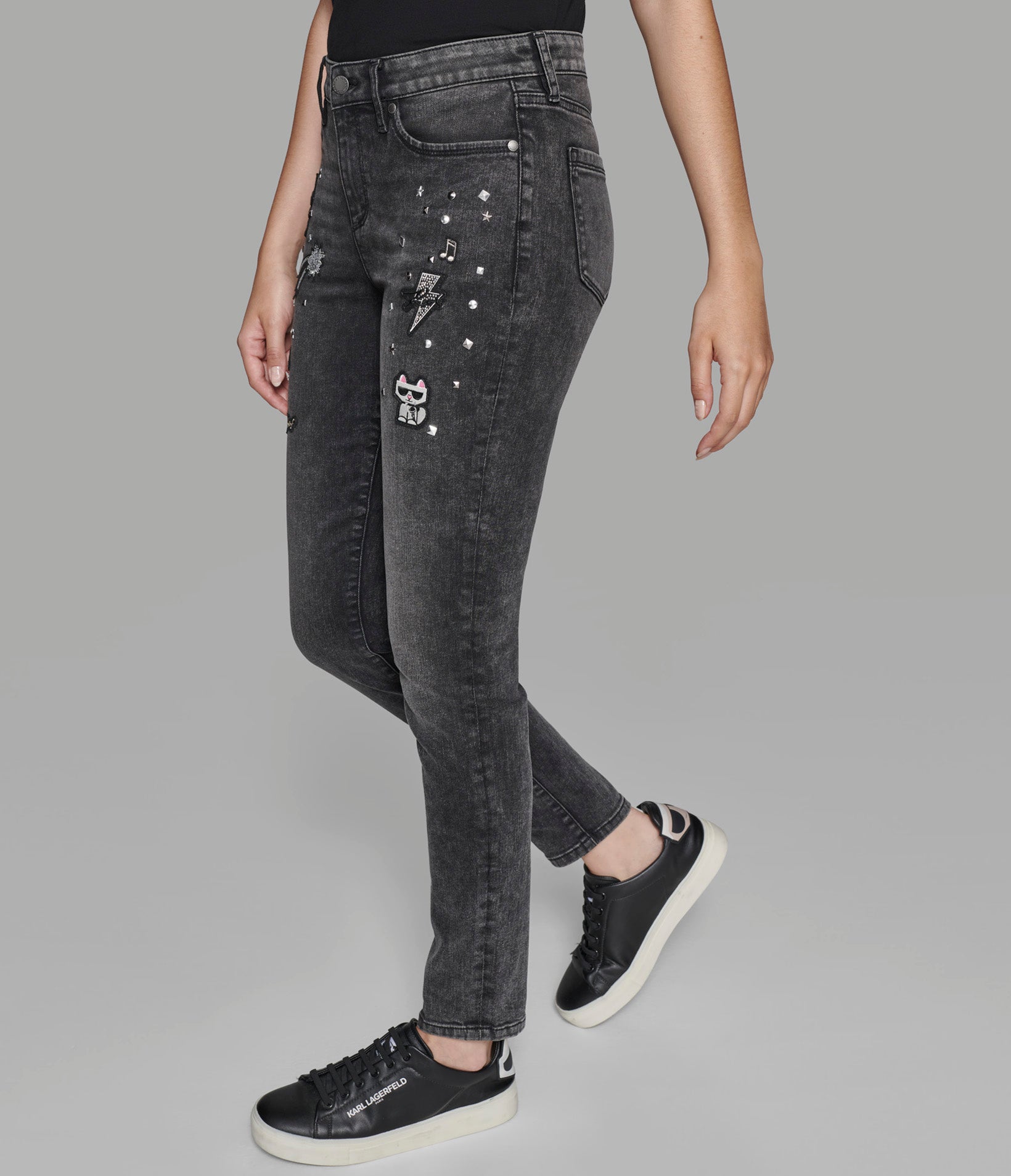 WHIMSY PATCH GREY WASH JEANS VIEW 3 WHIMSY PATCH GREY WASH JEANS VIEW 3