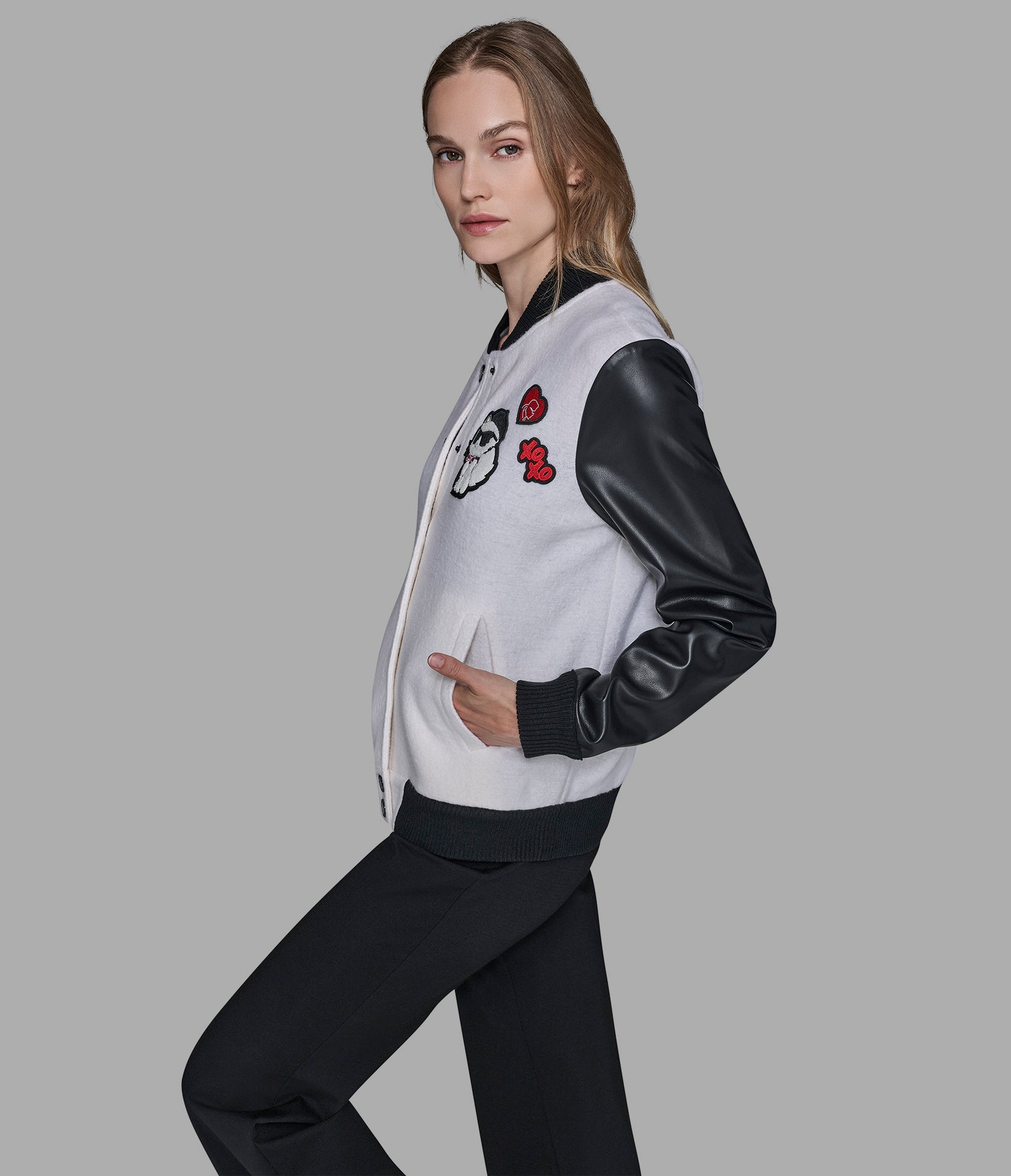 CHOUPETTE VARSITY JACKET VIEW 4 | Women's Sale CHOUPETTE VARSITY JACKET VIEW 4 | Women's Sale