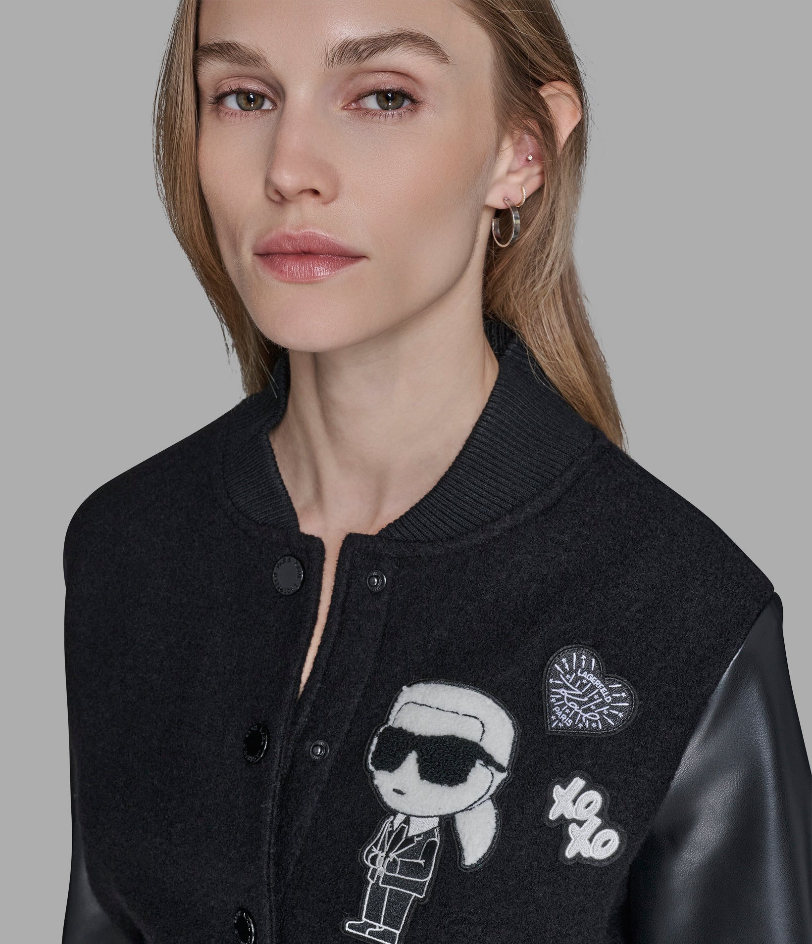 KARL VARSITY JACKET VIEW 5 | Jackets & Coats KARL VARSITY JACKET VIEW 5 | Jackets & Coats